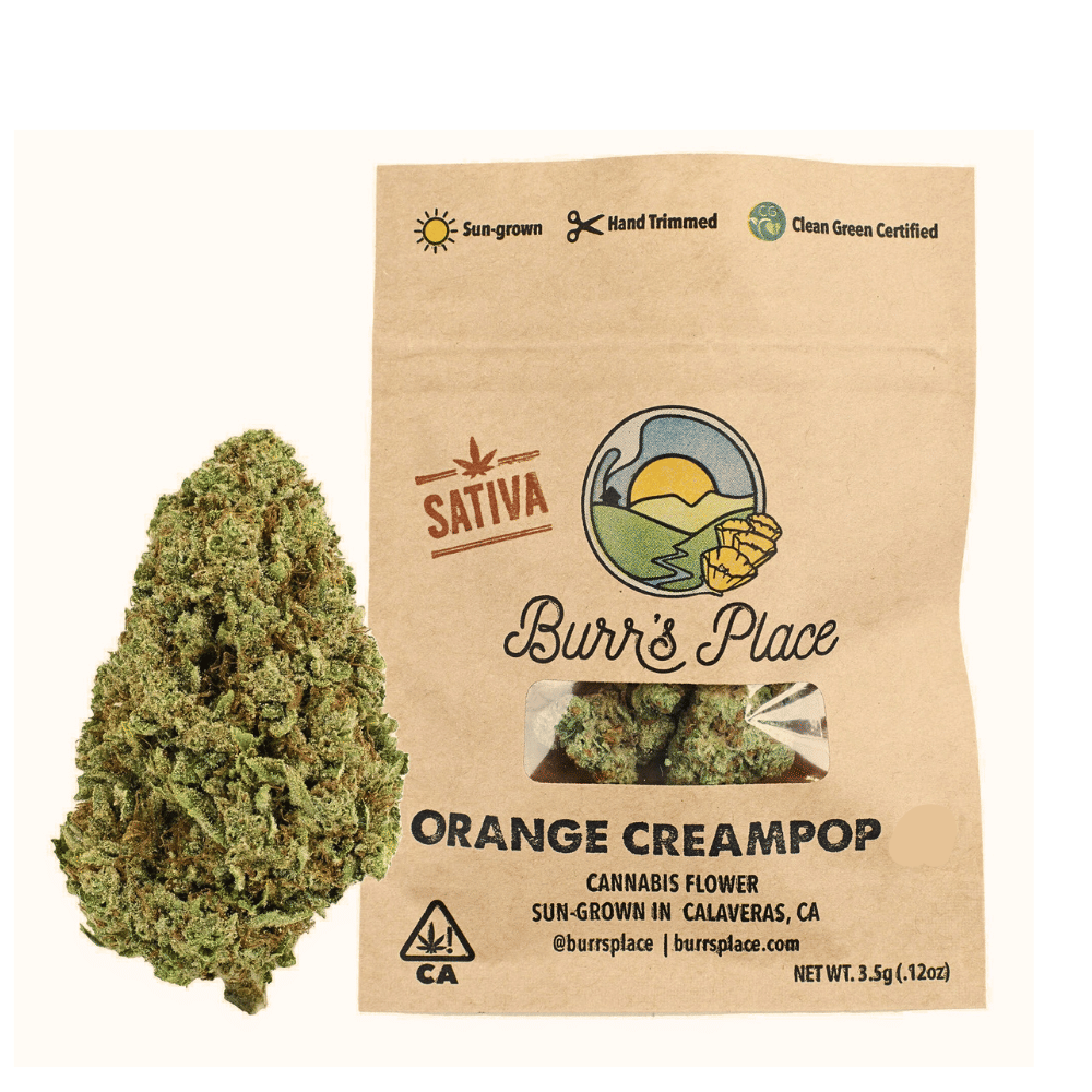 Burr's Place Organics Flower 3.5G - Macaroon - $16.99 - Pre-Packaged Flowers
