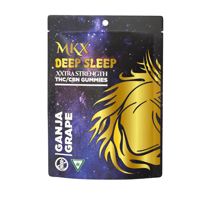 Deep Sleep Gummies 200mg THC/50mg CBN - Ganja Grape