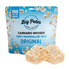 Original Crispy Marshmallow Treat 100g - Big Pete's -  - $16 - Edibles