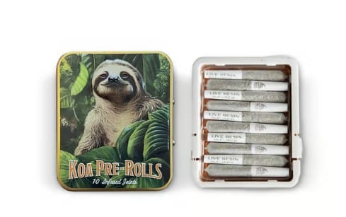 Apples & Bananas Live Resin Infused Pre-Rolls (0.35g x 10) - 3.5g - Koa -  - $38 - Infused Pre-Rolls
