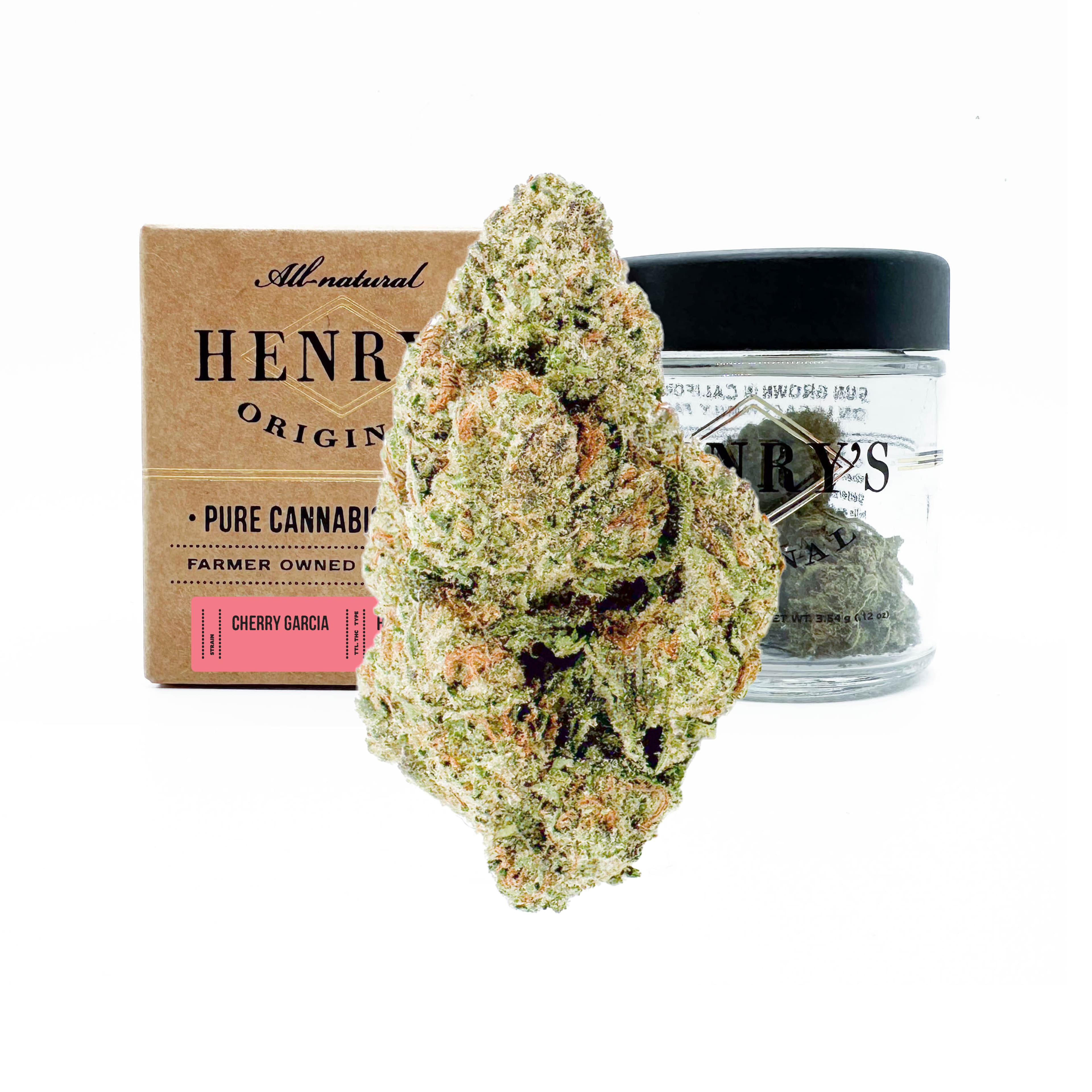 ***Cherry Garcia - 3.5g - Henry's Original - 3.5g - Hybrid - $23 - Flower/Infused Flower (3.5 Grams)