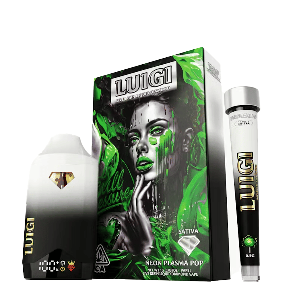 Neon Plasma Pop Live Resin Liquid Diamond All-In-One (1G) - Luigi -  - $24.98 - Cartridge