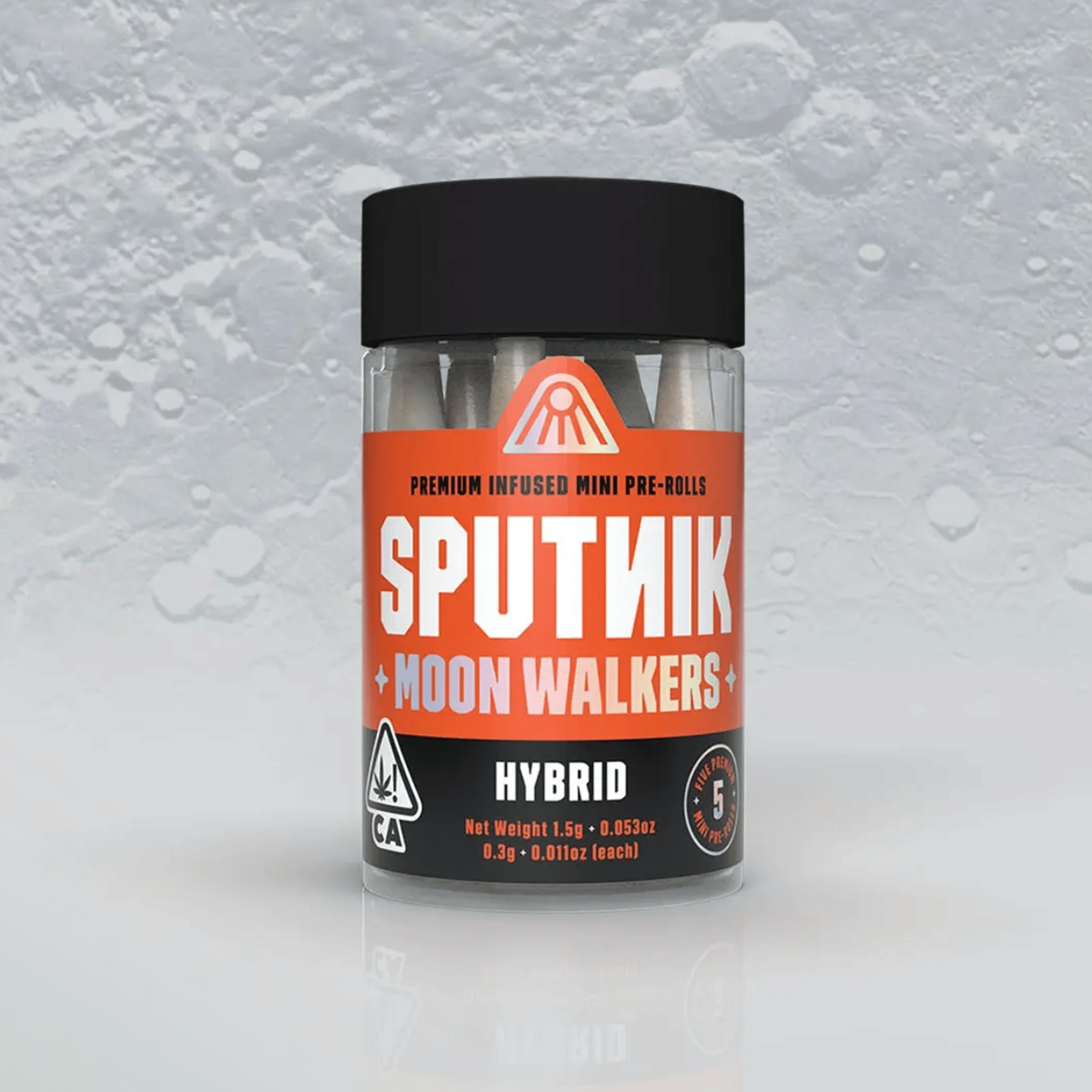 Hybrid Moon Walkers - .5g Infused Prerolls(7pk) - Sputnik - Infused PR Pack - Hybrid - $27 - Infused Preroll Pack