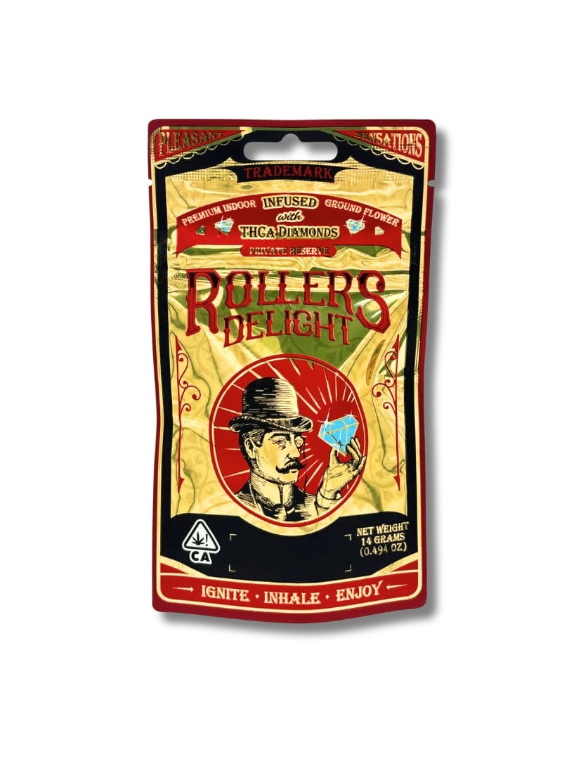 Pink Velvet | Shake with Diamonds | 14g - ROLLERS DELIGHT -  - $19.50 - Flowers