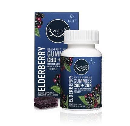 Elderberry 5:1 Gummies | 10-Pack | 250mg CBD : 50mg CBN