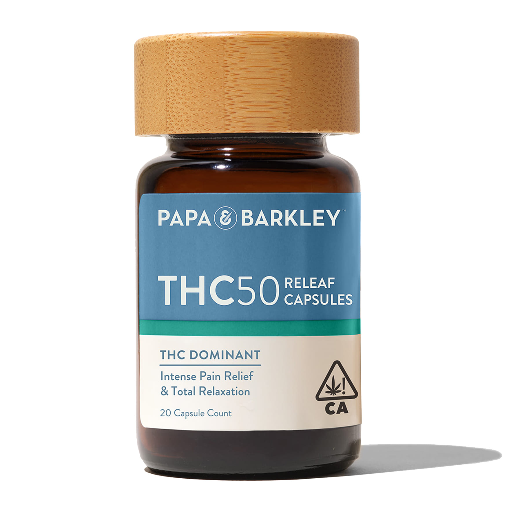 THC Rich 50mg Capsules 20ct - Papa & Barkley - THC Rich 50mg Capsules 20ct - $55 - Tinctures & Capsules