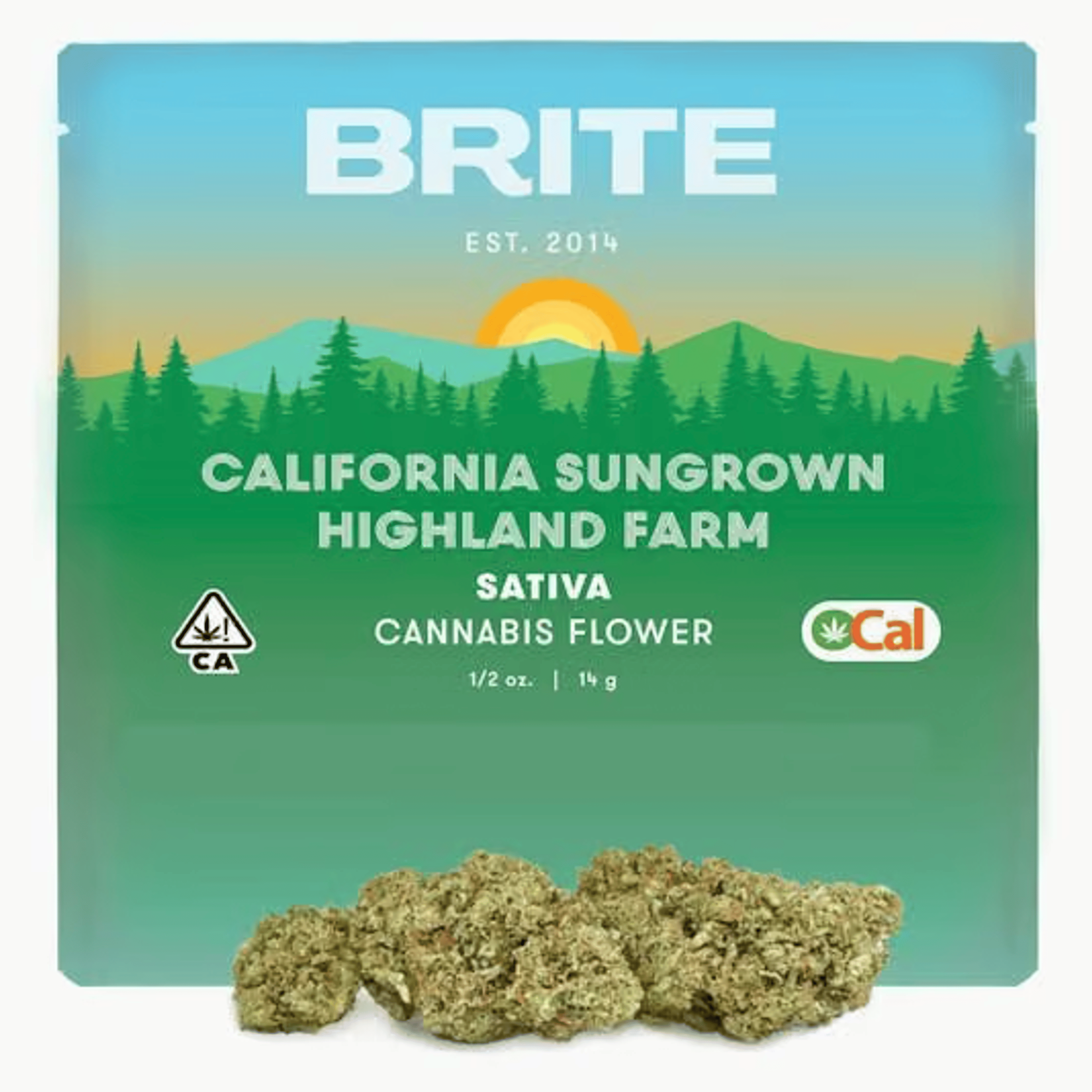 Blue Dream - 14g - Brite Labs - Sativa - Half oz. - $50 - Flower (Half Ounces)