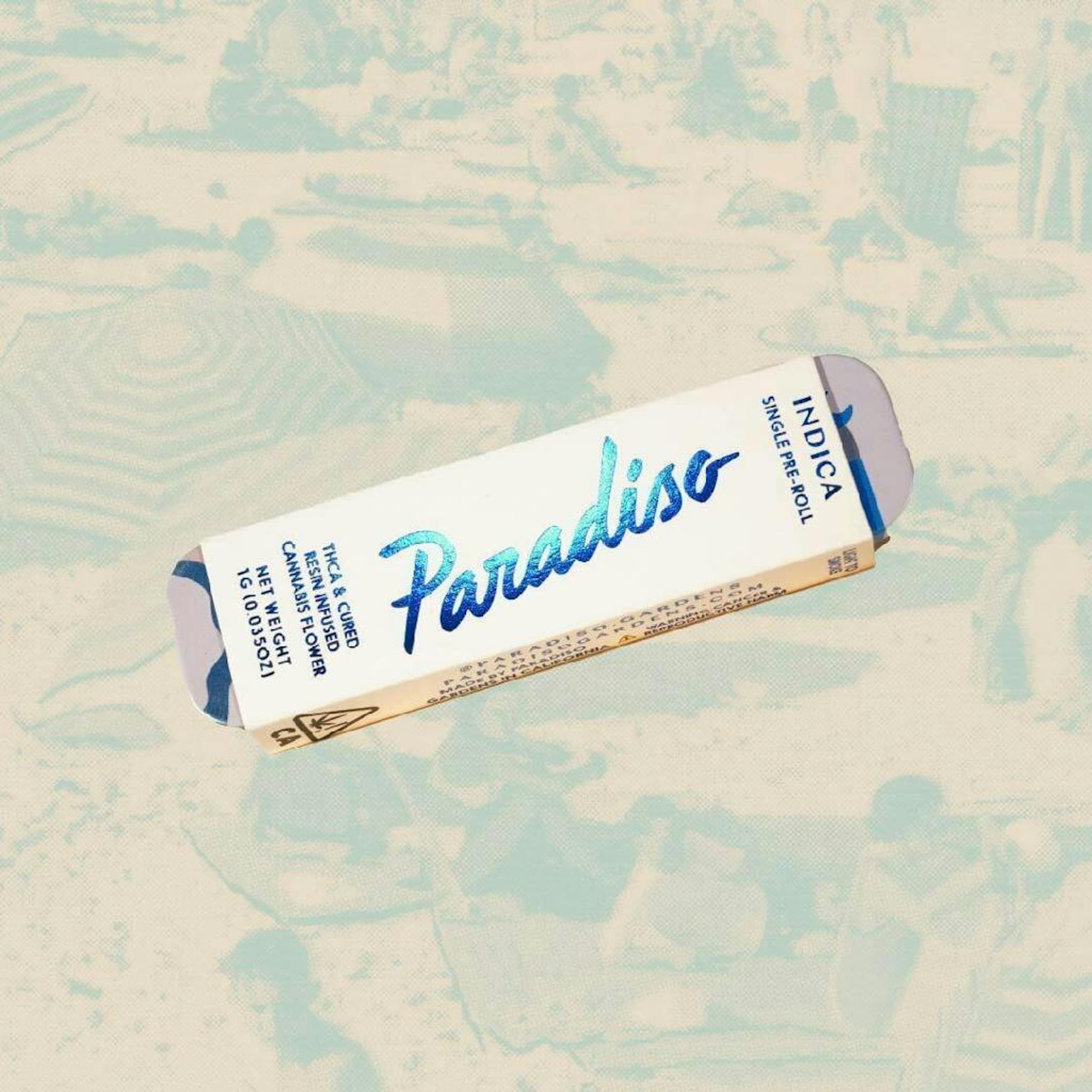 Space Queen - 1g Infused Pre-Roll - Paradiso Gardens - 1g Infused PR - Indica - $7 - Infused Preroll