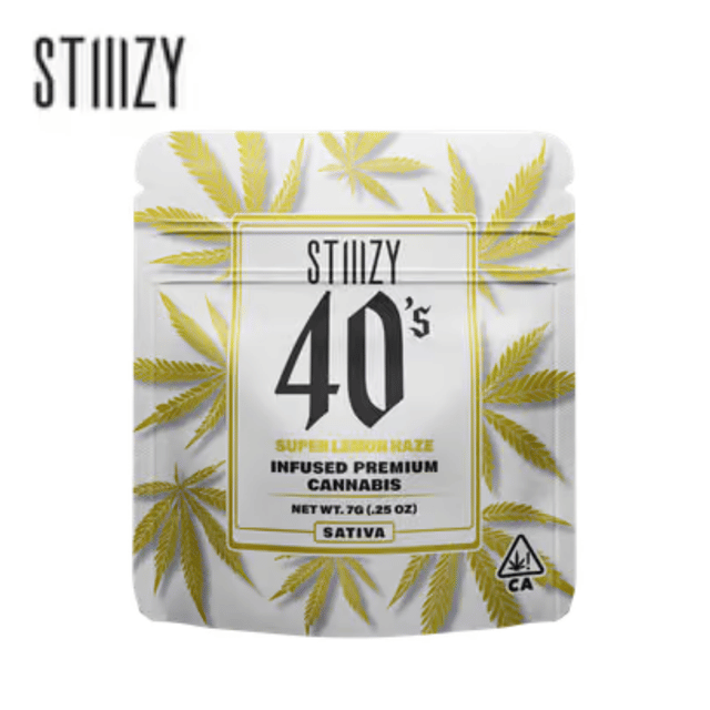 Stiiizy - Super Lemon Haze - 40's Infused Flower - 7g ***B2G1 EVERYDAY***