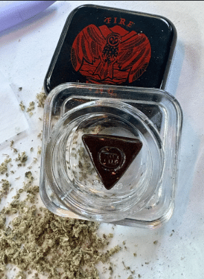 Fire King Pressed Hash - Fire King - Whitethorn Rose 620 - $40 - Concentrates