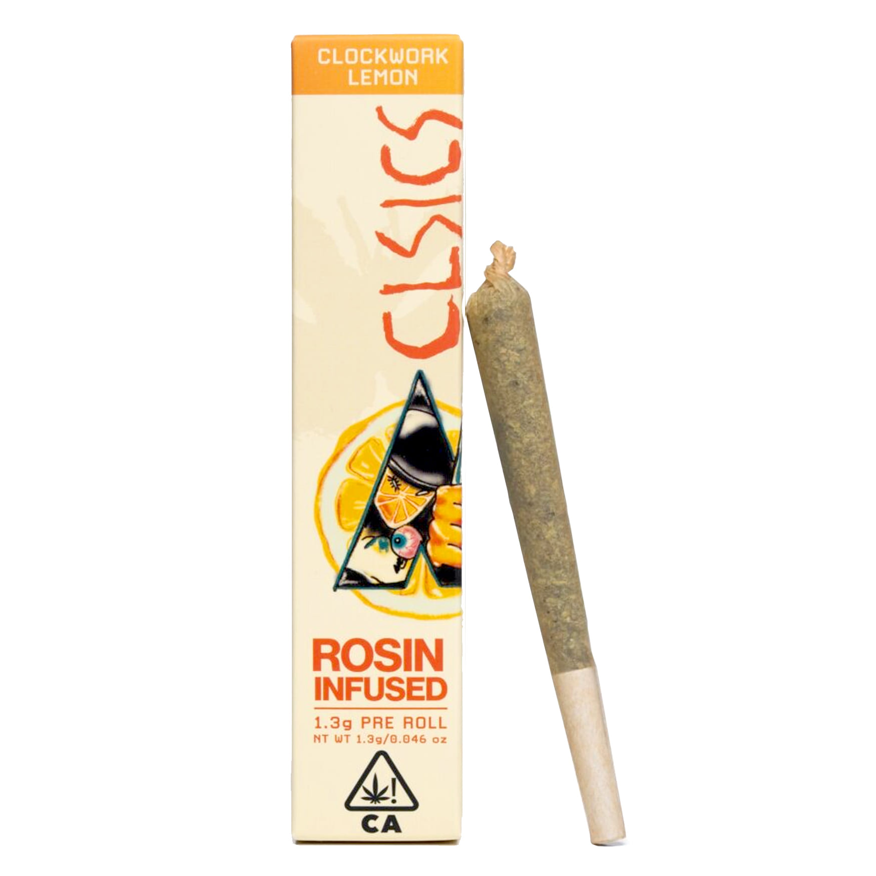 Clockwork Lemon (S) 1.3g Rosin Pre Roll - CLSICS - Clockwork Lemon (S) - $16 - Pre-Rolls