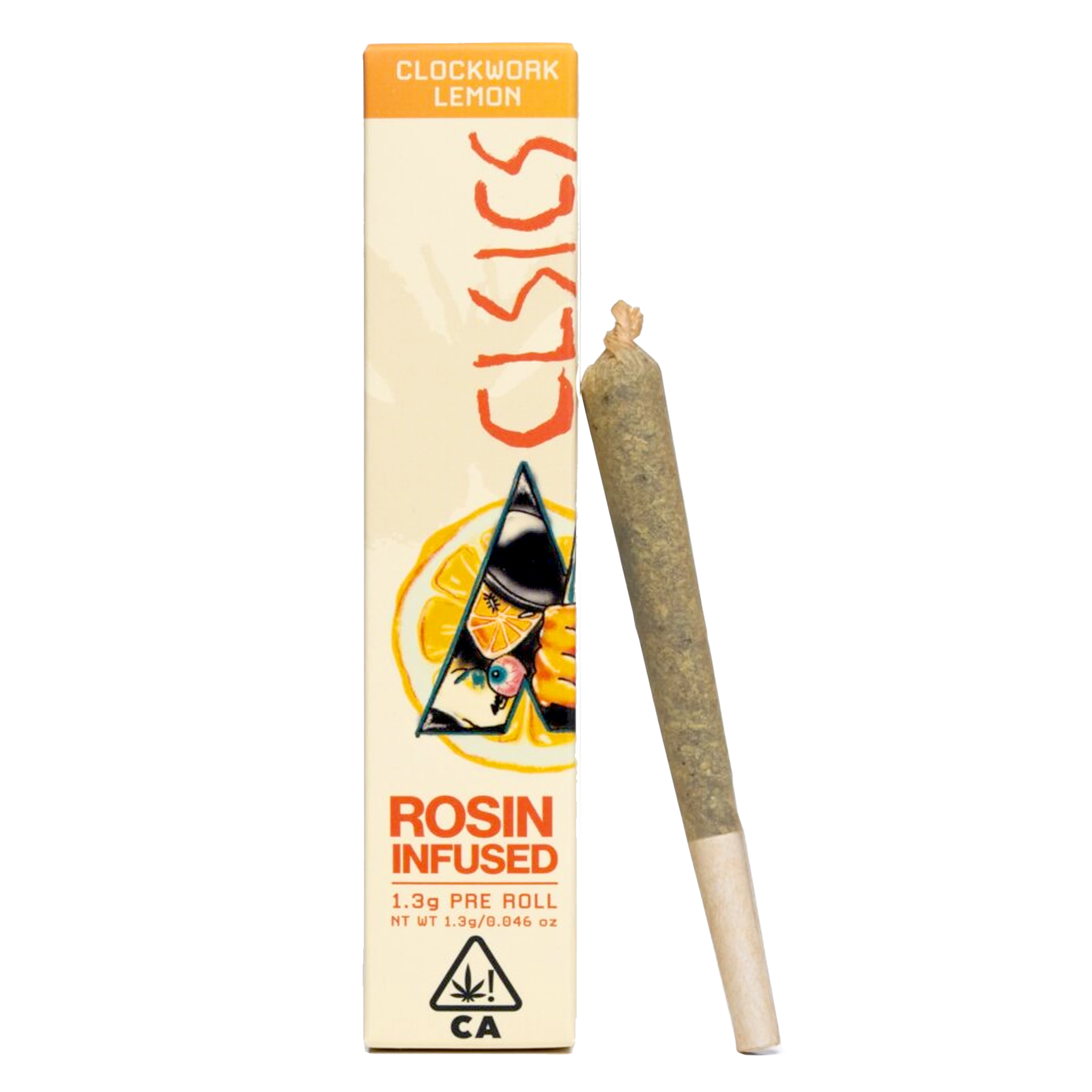 Clockwork Lemon (S) 1.3g Rosin Pre Roll - CLSICS - Clockwork Lemon (S) - $16 - Pre-Rolls
