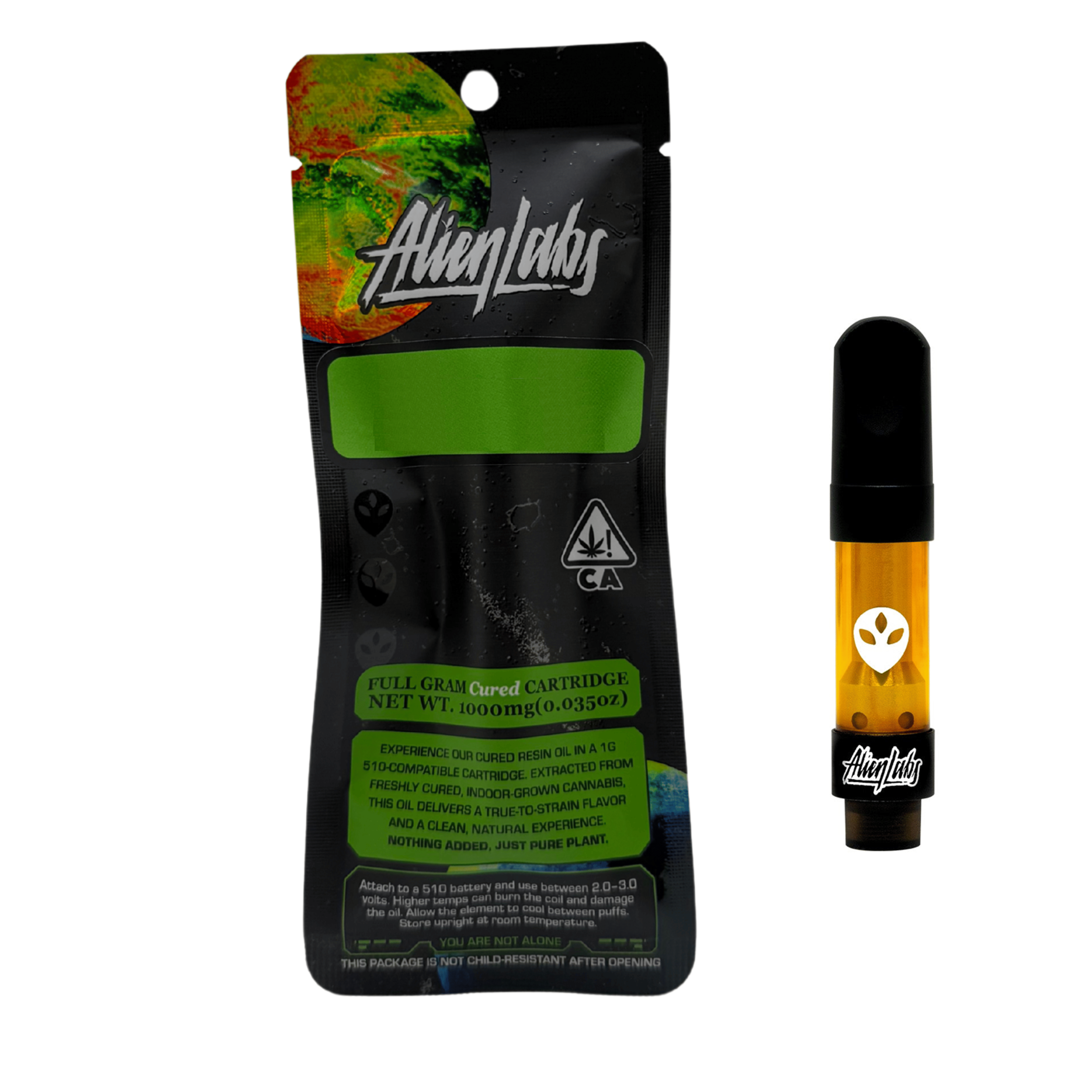 XJ-13 - 1g Cured Resin Cartridge - Alien Labs - 1g Cart - Sativa - $23 - 510 Cartridges
