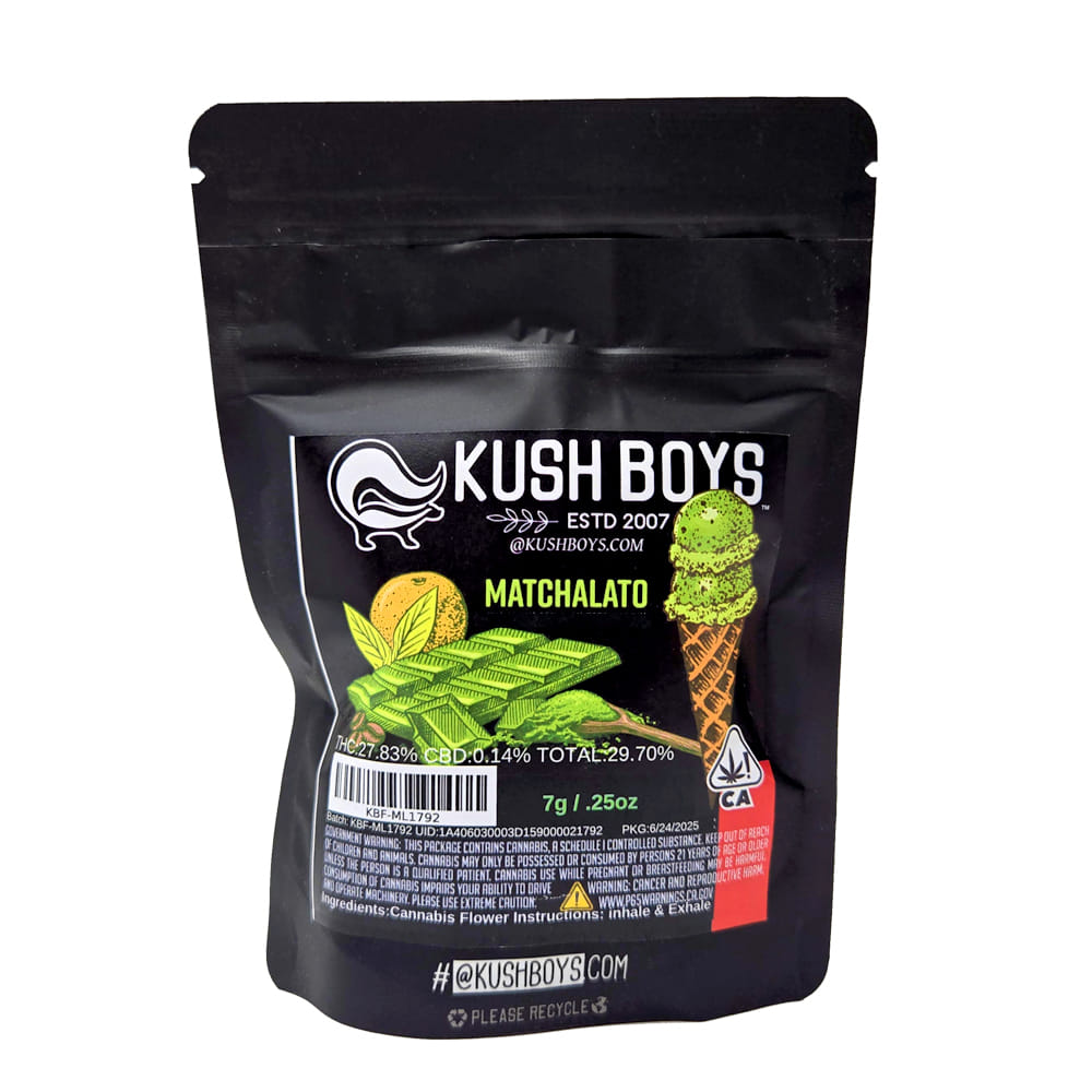 Matchalato 27.11% 7g - Kush Boys - Quarters - $20 - Flower