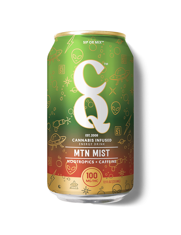 MTN Mist Infused Energy Drink (Caffeinated + Nootropics) - 100mg - CQ Drinks -  - $12 - Beverages/Drinks
