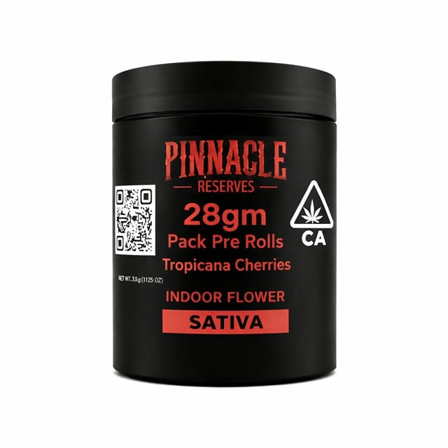 PINNACLE RESERVE Tropicana Cherries 28 Gram Pre Roll Pack