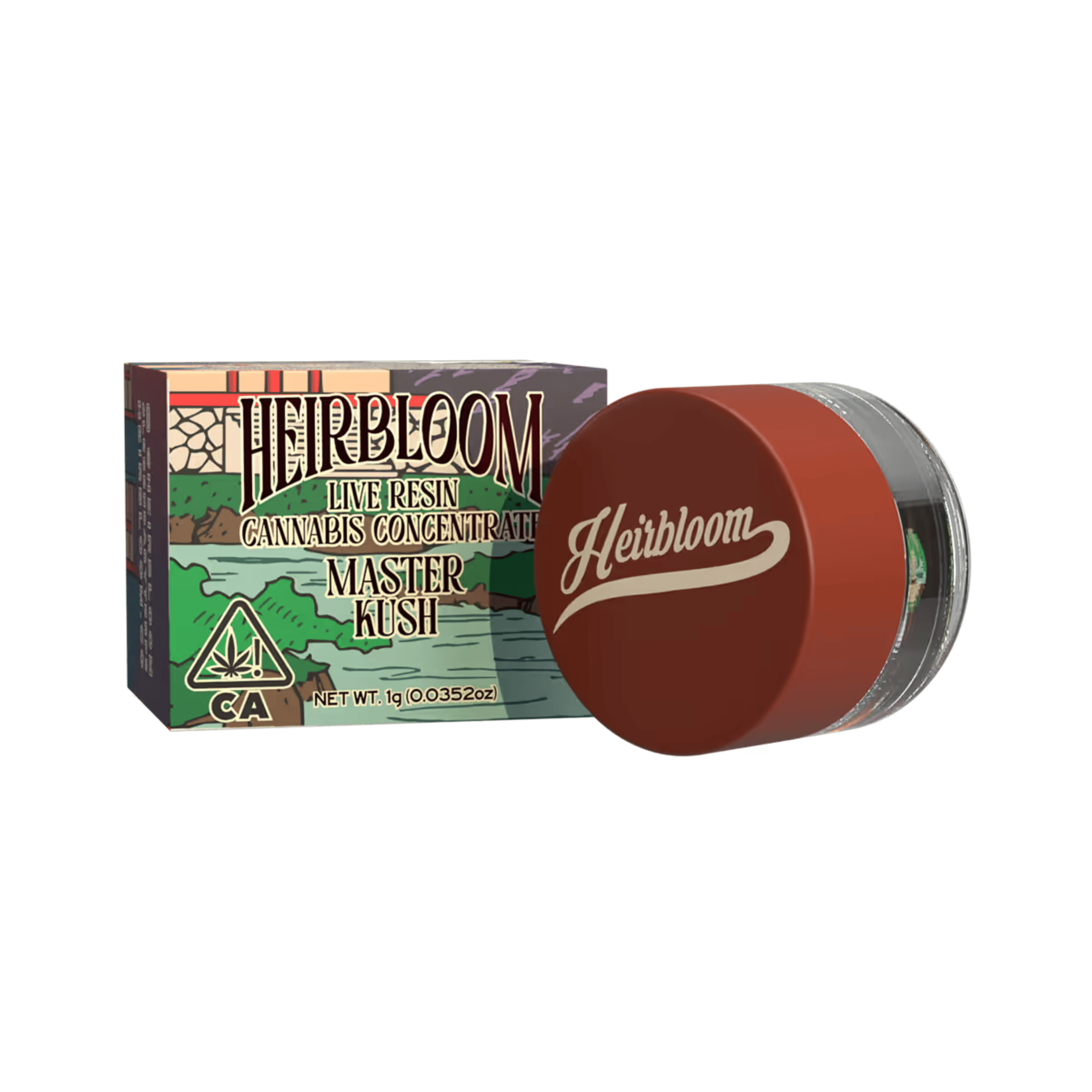 Master Kush Terp Sugar - 1g - Heirbloom Legacy Flower - - $24 - Concentrate