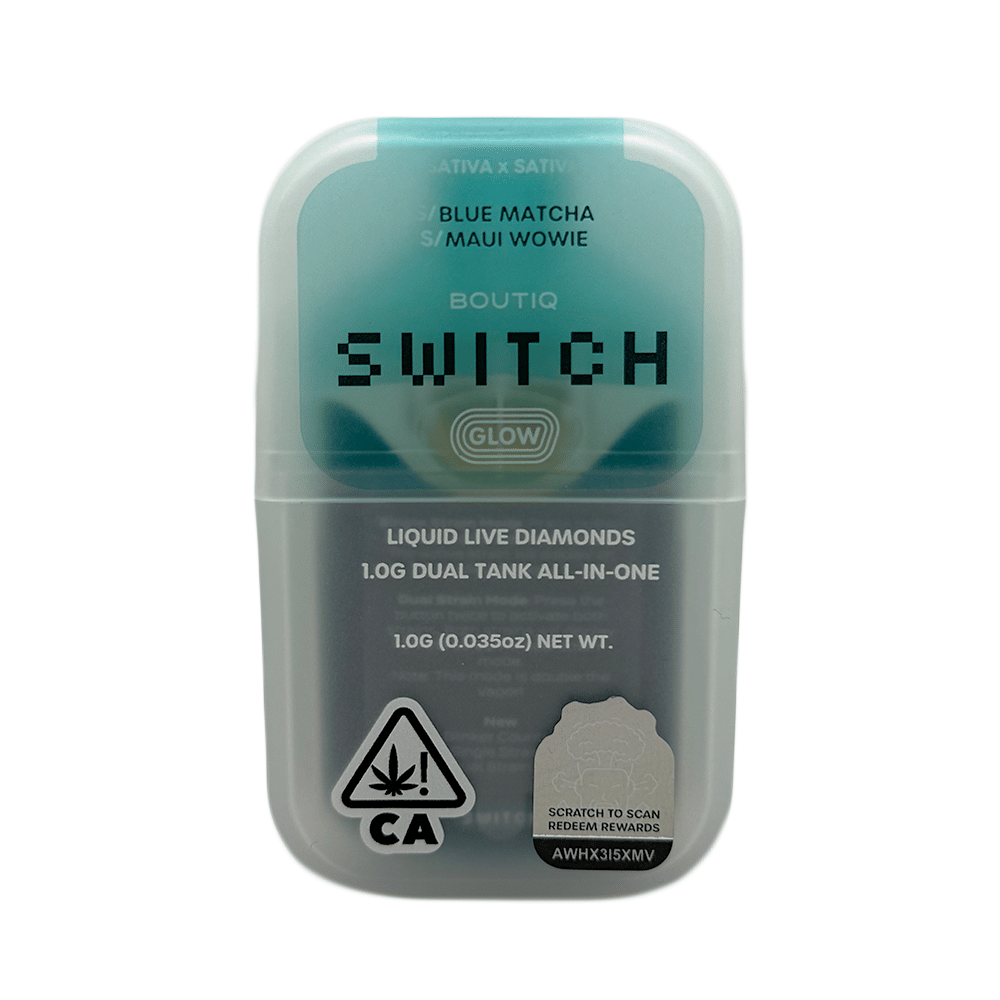 Boutiq Switch AIO | 1g - Blue Matcha(S) / Maui Wowie(S) - Sativa - Boutiq -  - $22 - All-In-Ones