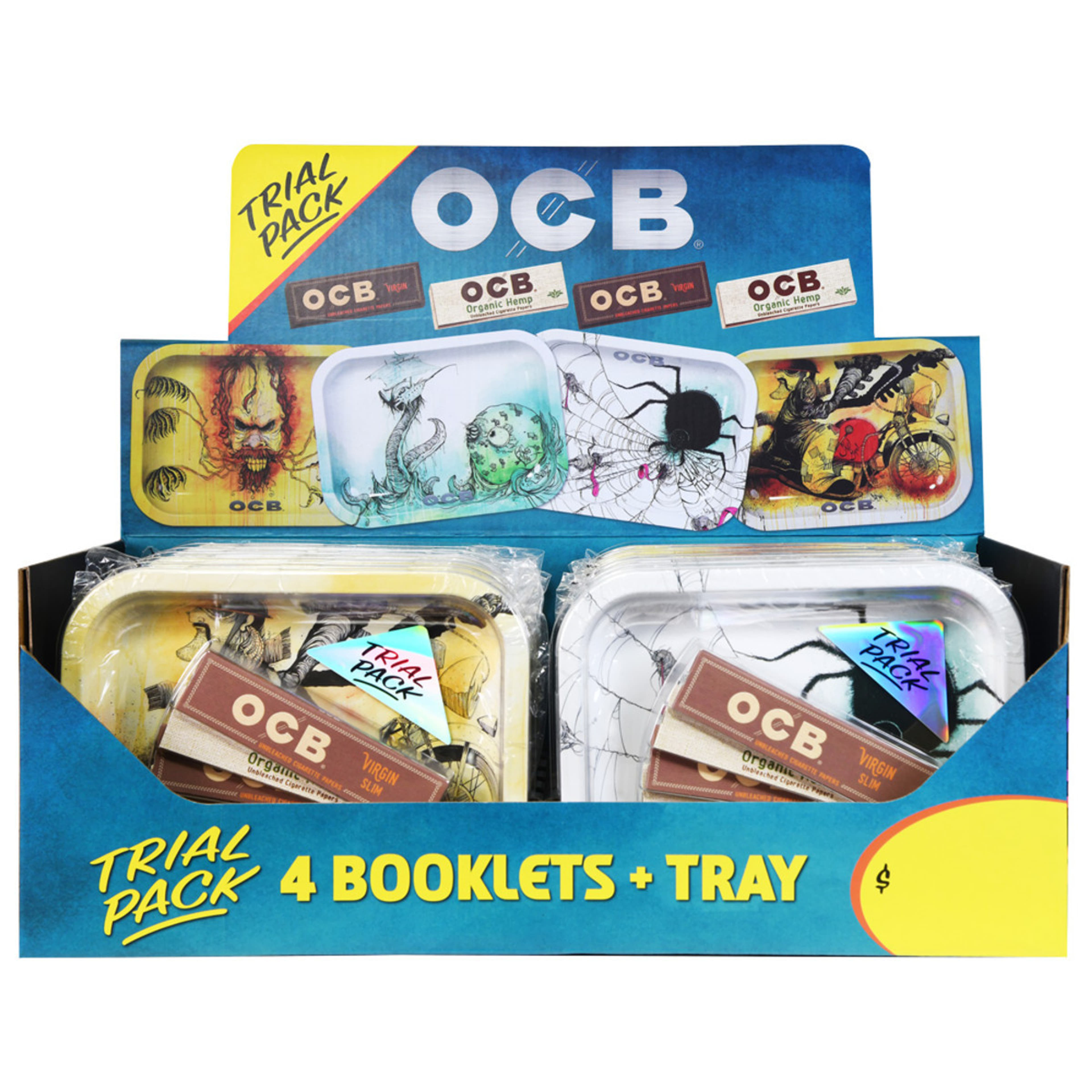 Rolling Tray + Papers | Combo Pack - OCB - - $12 - Accessories