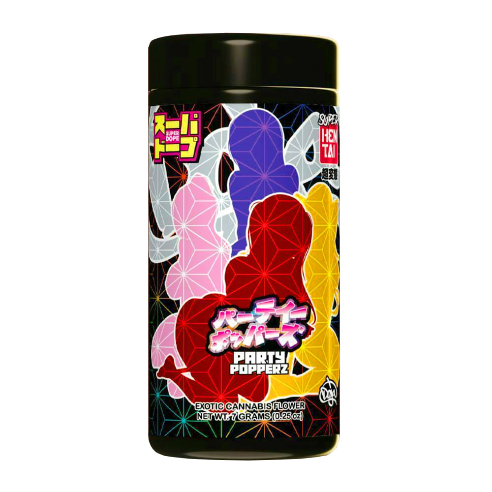 Party Popperz 25.28% 7G - SuperDope - Quarter - $110 - Flower