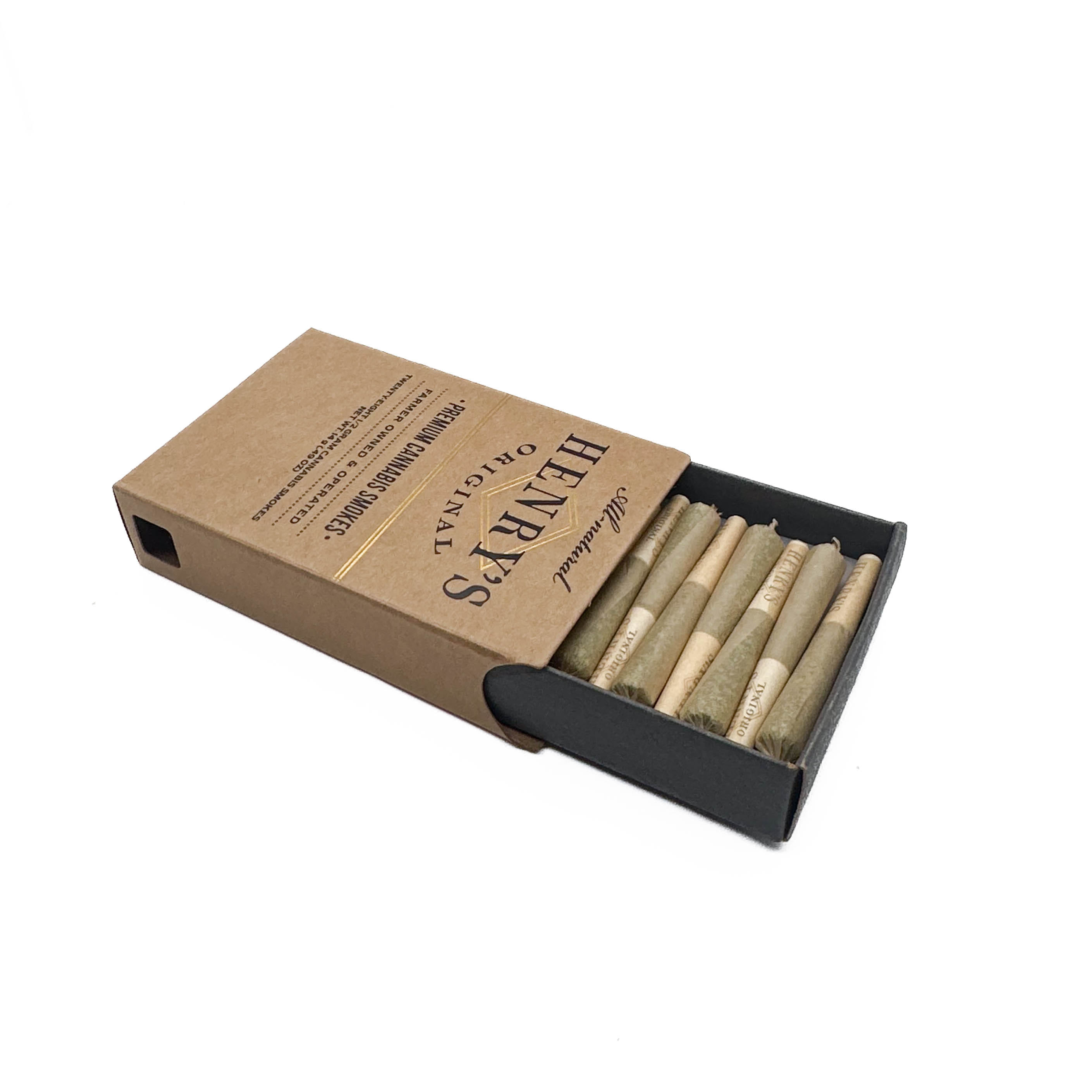 OG Kush - .5g Pre-Rolls (28pk) - Henry's Original - PR Pack - Hybrid - $85 - Pre-Roll Packs