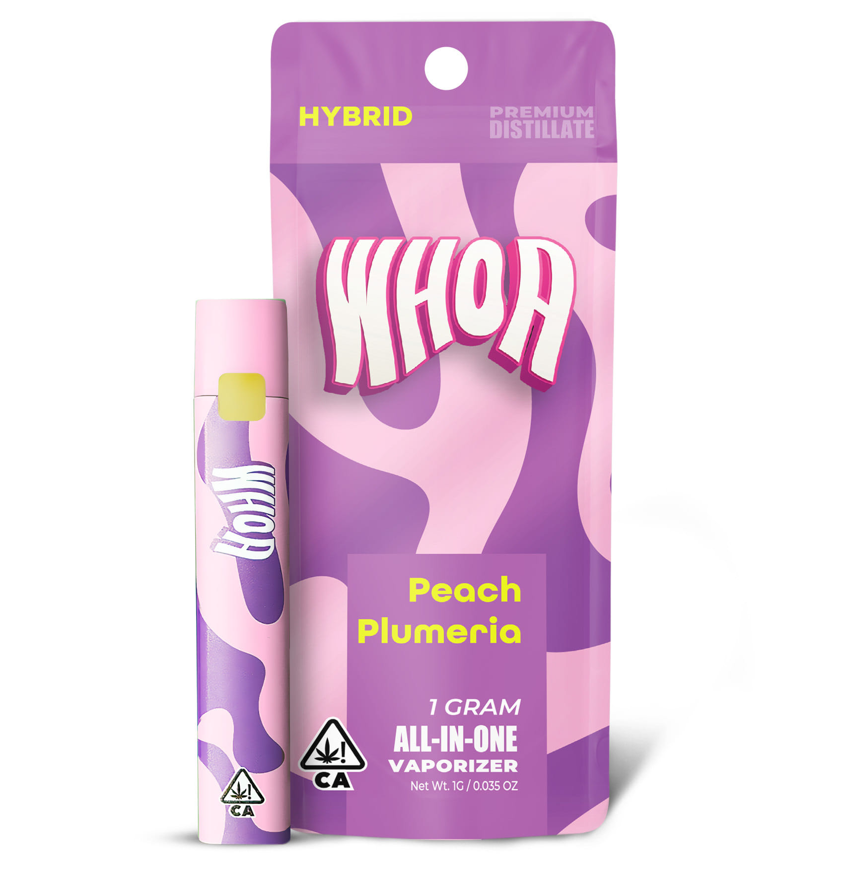 Peach Plumeria AIO Disposable 1g - WHOA -  - $14.40 - Vapes