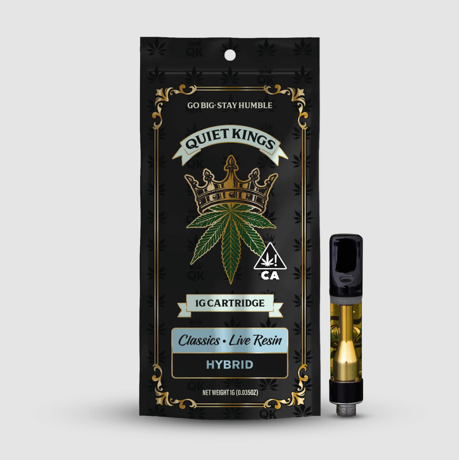 Papaya Guava 1g Live Resin Cart - Quiet Kings -  - $16 - Vape Cart