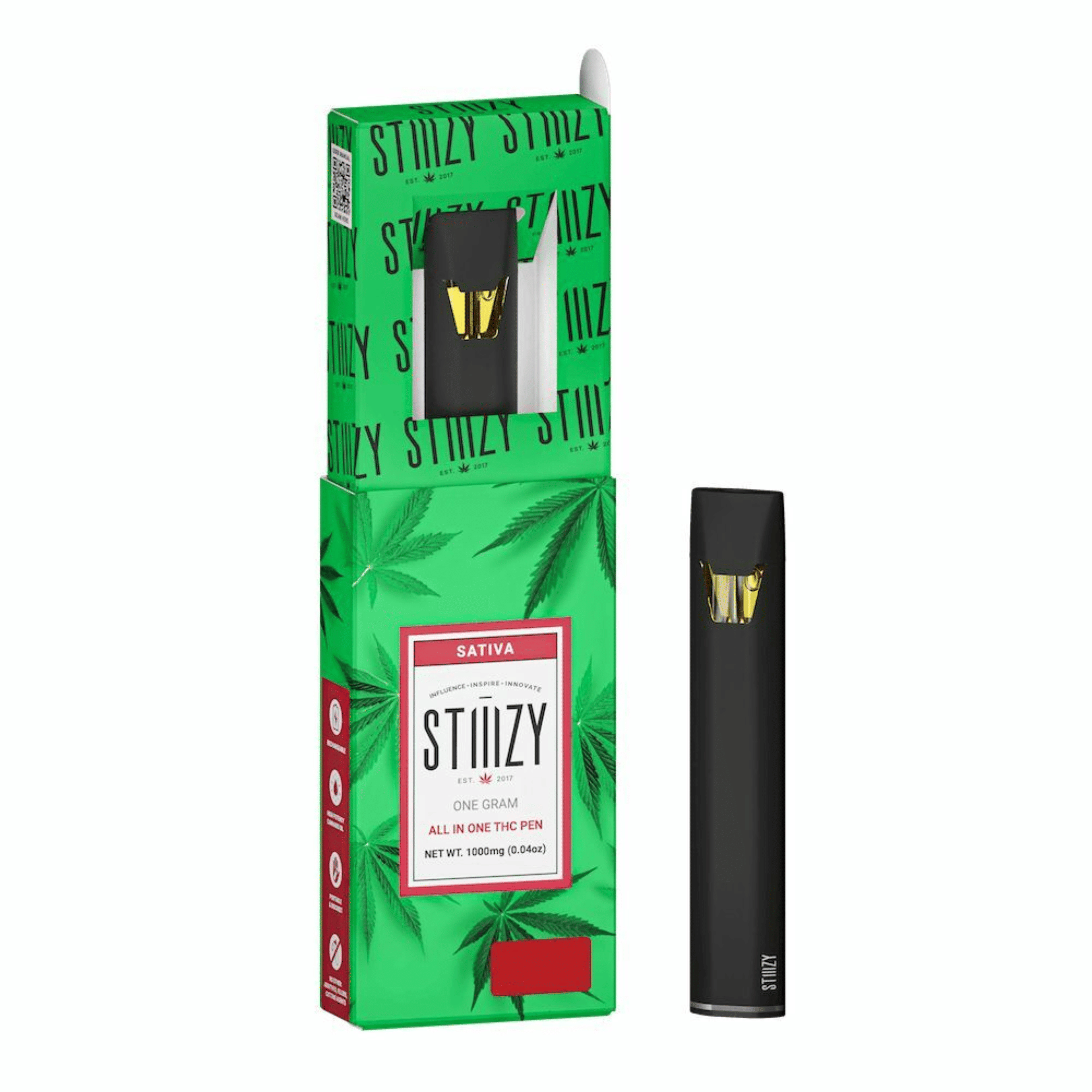 Super Lemon Haze | All-in-One THC Pen - 1g - STIIIZY - - $31.50 - Disposables