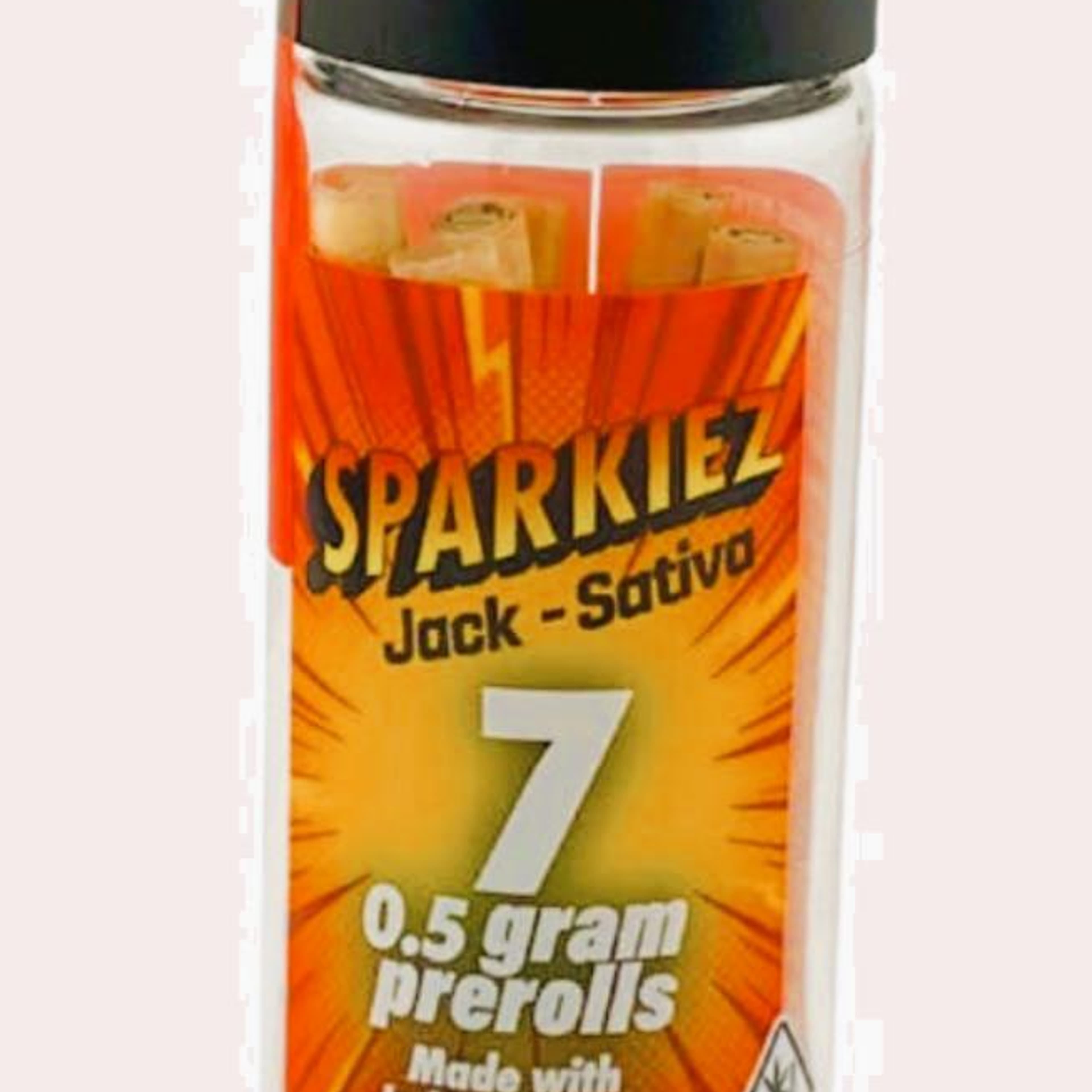 Sativa Jack 7pk 3.5g - Sparkiez - - $14 - Preroll