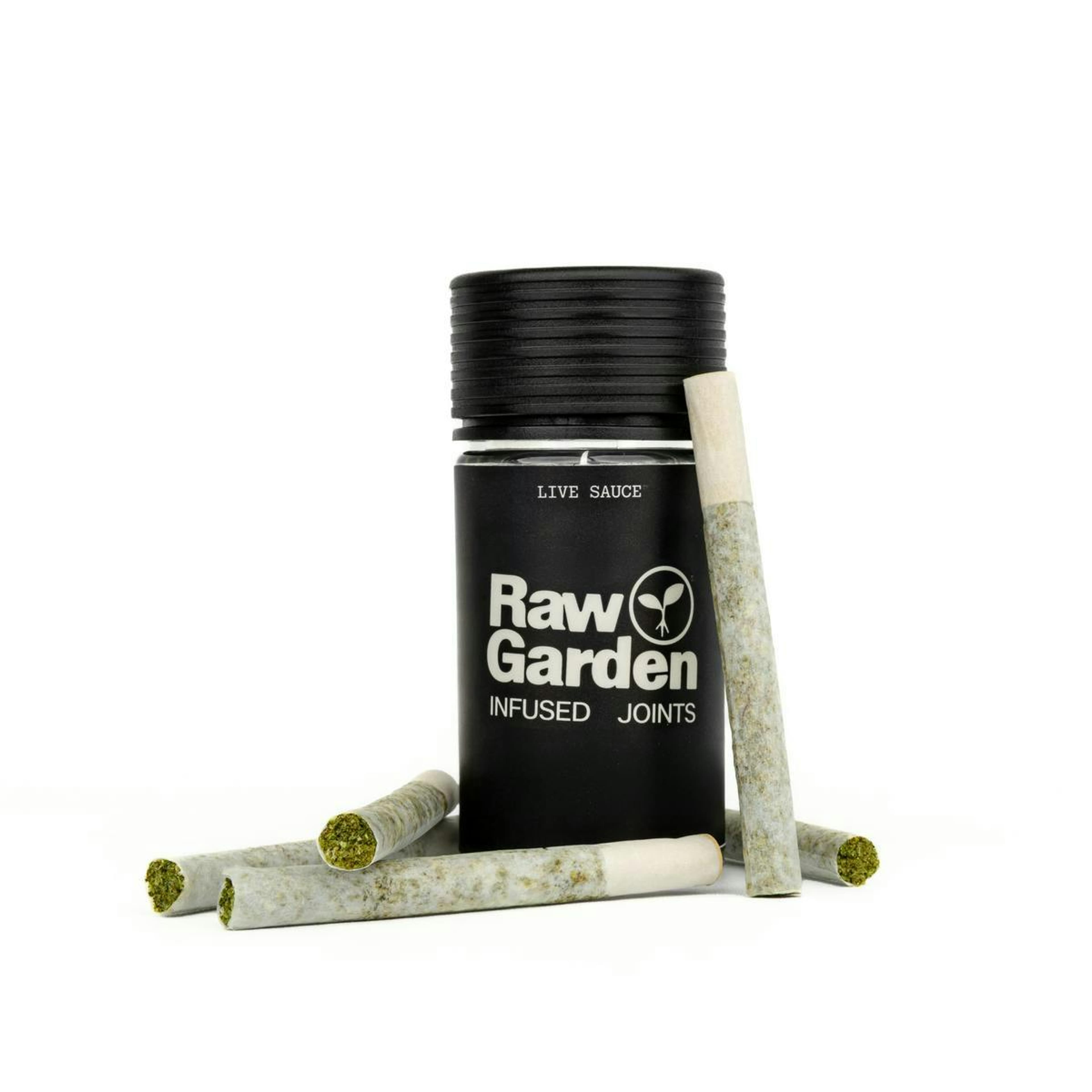 Carbon Fiber Live Sauce Infused Joints (0.5g 5-Pack) - Raw Garden - - $40 - Flowers