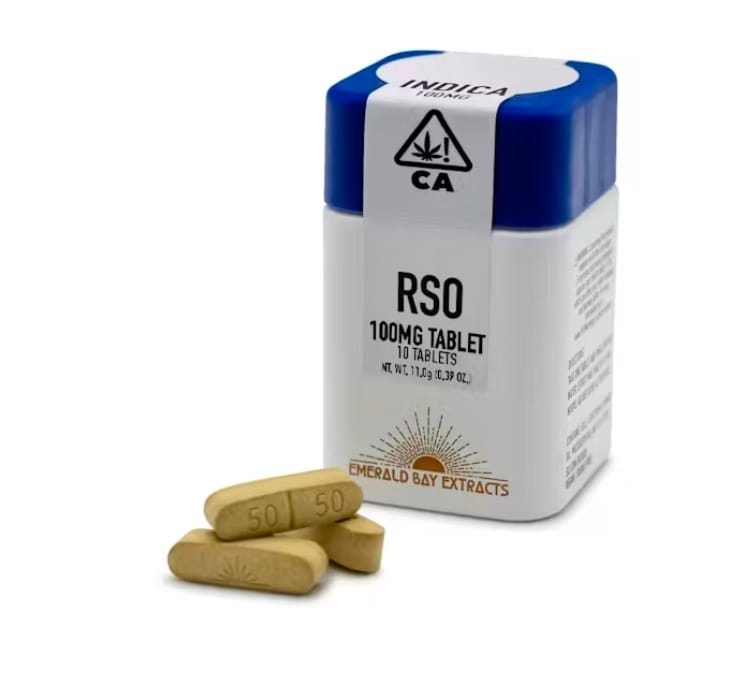 100mg Tablets - Indica - Mule Fuel - 1000mg Package - Emerald Bay Extracts -  - $70 - Edibles