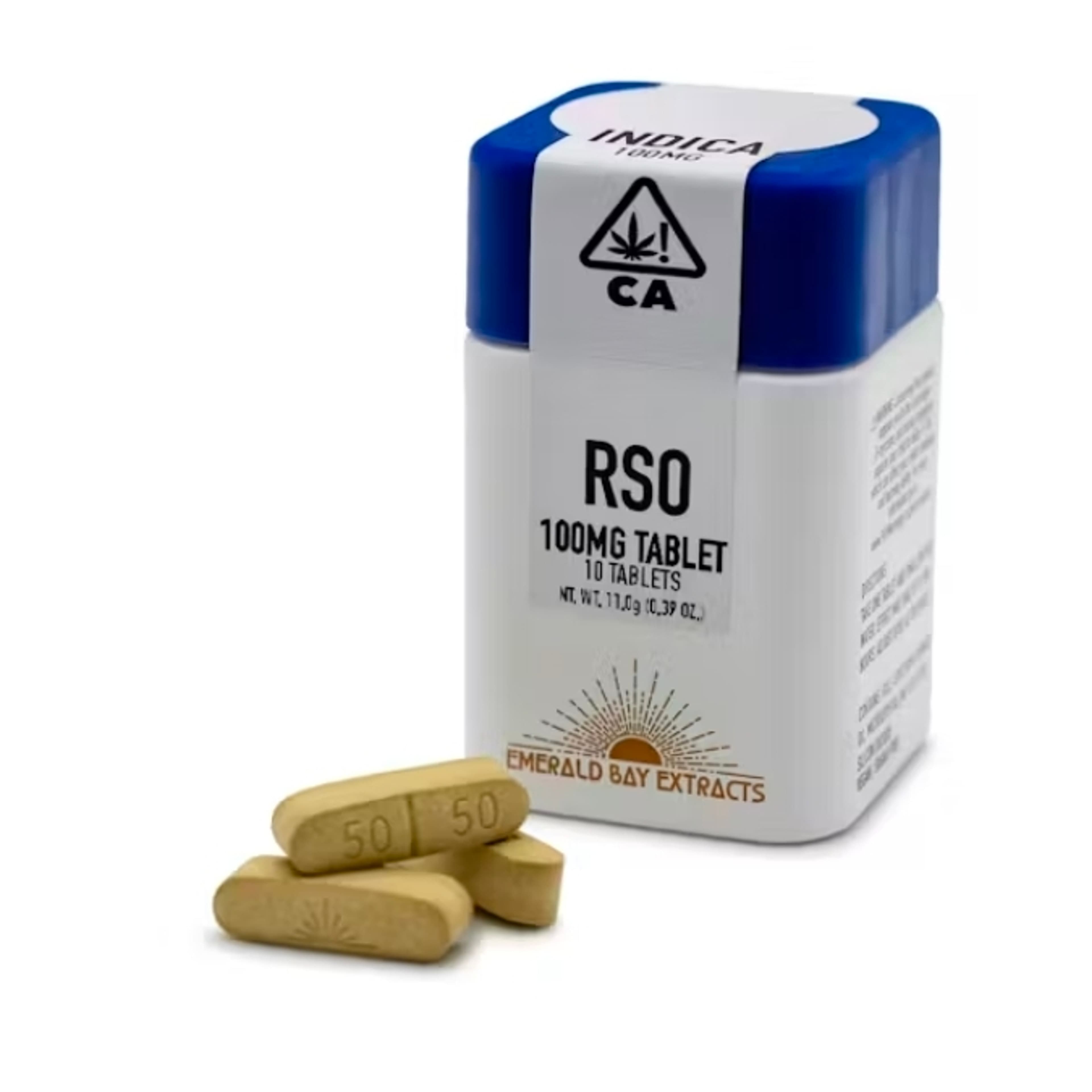 100mg Tablets - Indica - Mule Fuel - 1000mg Package - Emerald Bay Extracts - - $70 - Edibles