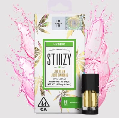 Pink Runtz Liquid Diamonds - 1g Pod - STIIIZY - Pink Runtz Liquid - $33 - Vape Pods