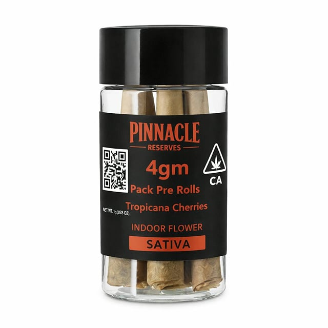 PINNACLE RESERVE Tropicana Cherries 4gm Pre Roll Pack