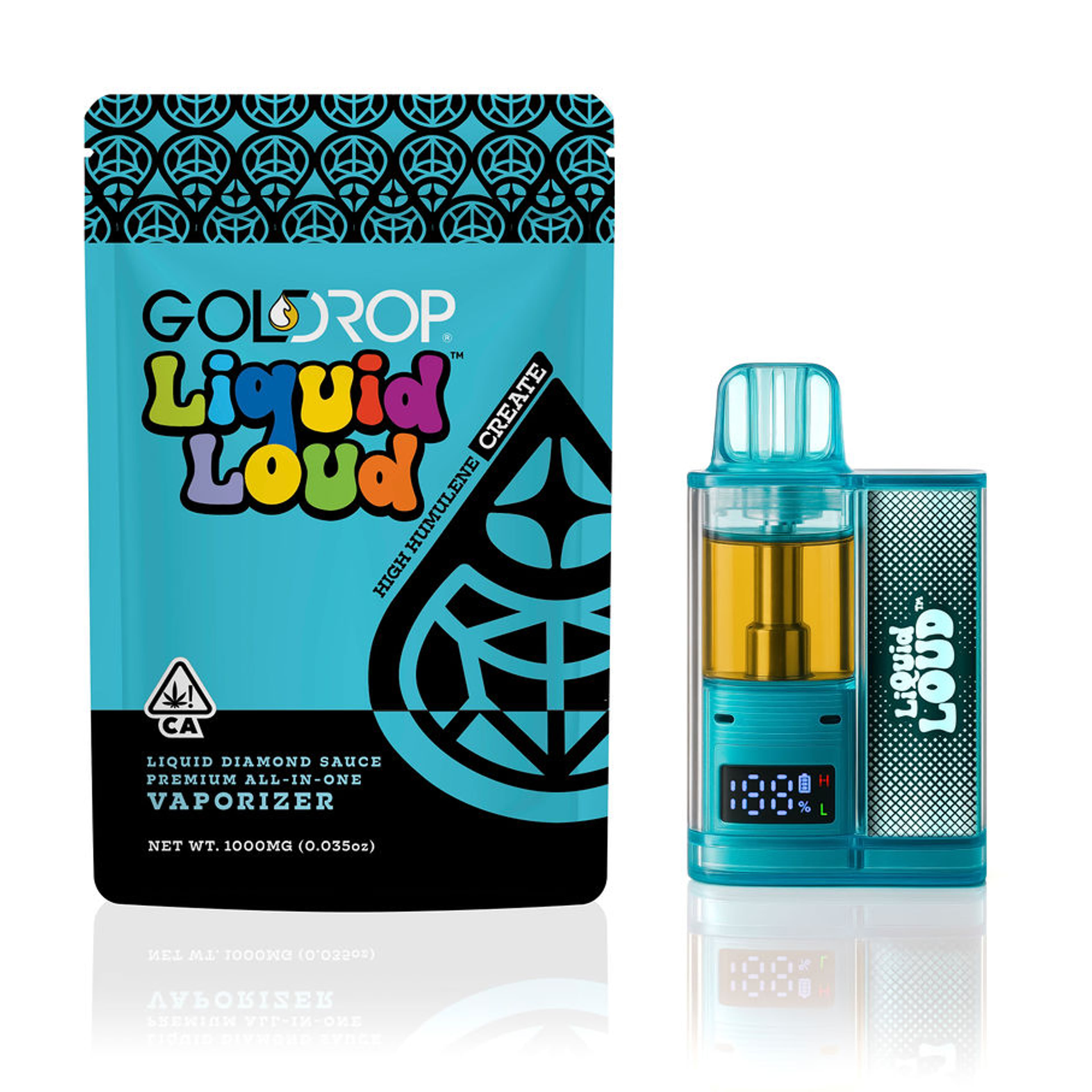 Jaw Breaker - 1.5g Liquid Loud Diamond Sauce - Gold Drop - 1.5g Dispo - Hybrid - $42 - All-In-One (Disposables)