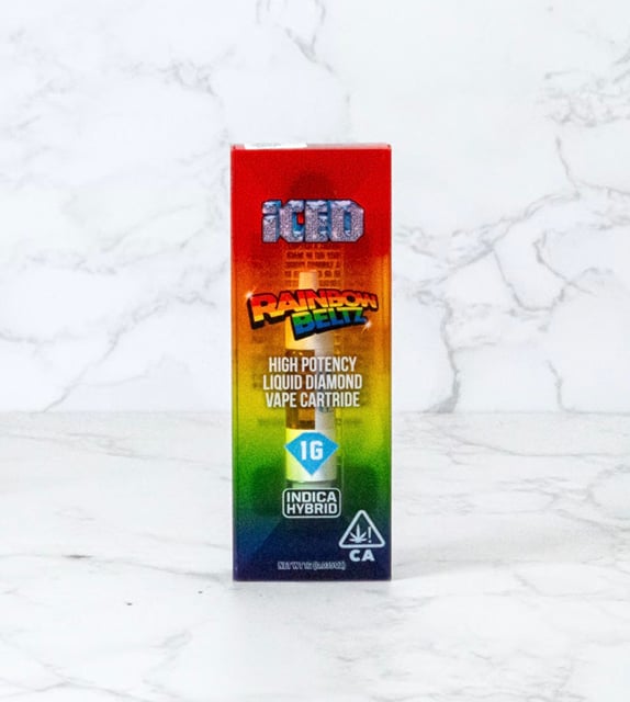 Rainbow Beltz - 510 Vape Cartridge - 1g - Indica