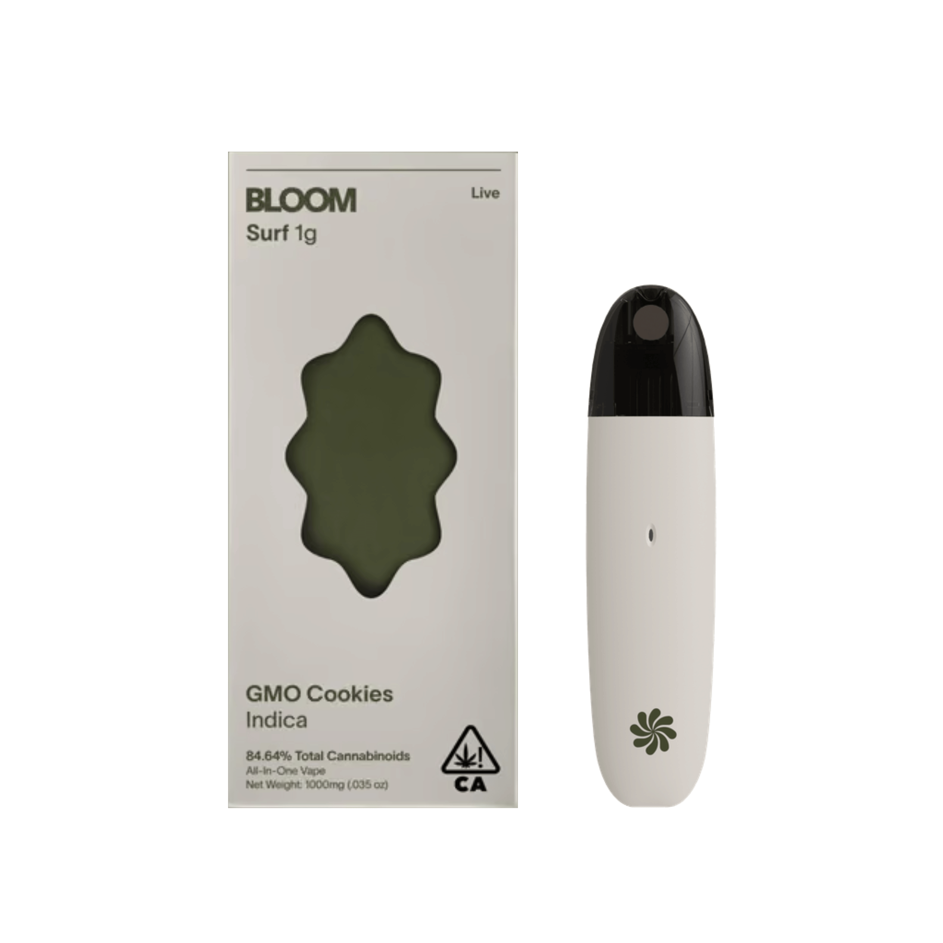 GMO Cookies |  Live Surf All In One Vape - 1g - Bloom -  - $30 - Disposables