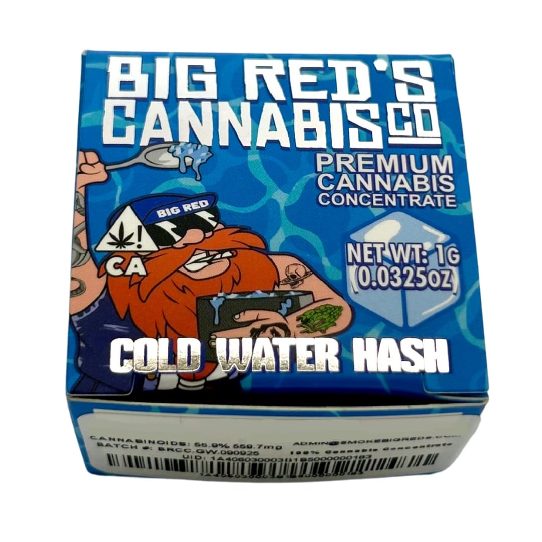 FROST DELAY 1G WATER HASH - BIG REDS -  - $13 - Concentrates