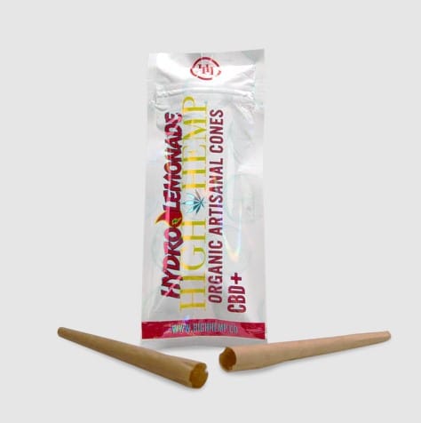 High Hemp - Organic Hemp CBD Cones - (2 Pack) - Hydro Lemonade - $3.49 - Accessories