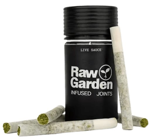 Tropicana Cherry  | Live Sauce Joints (5-Pack) [2.85g] - Raw Garden -  - $35 - Pre-Rolls