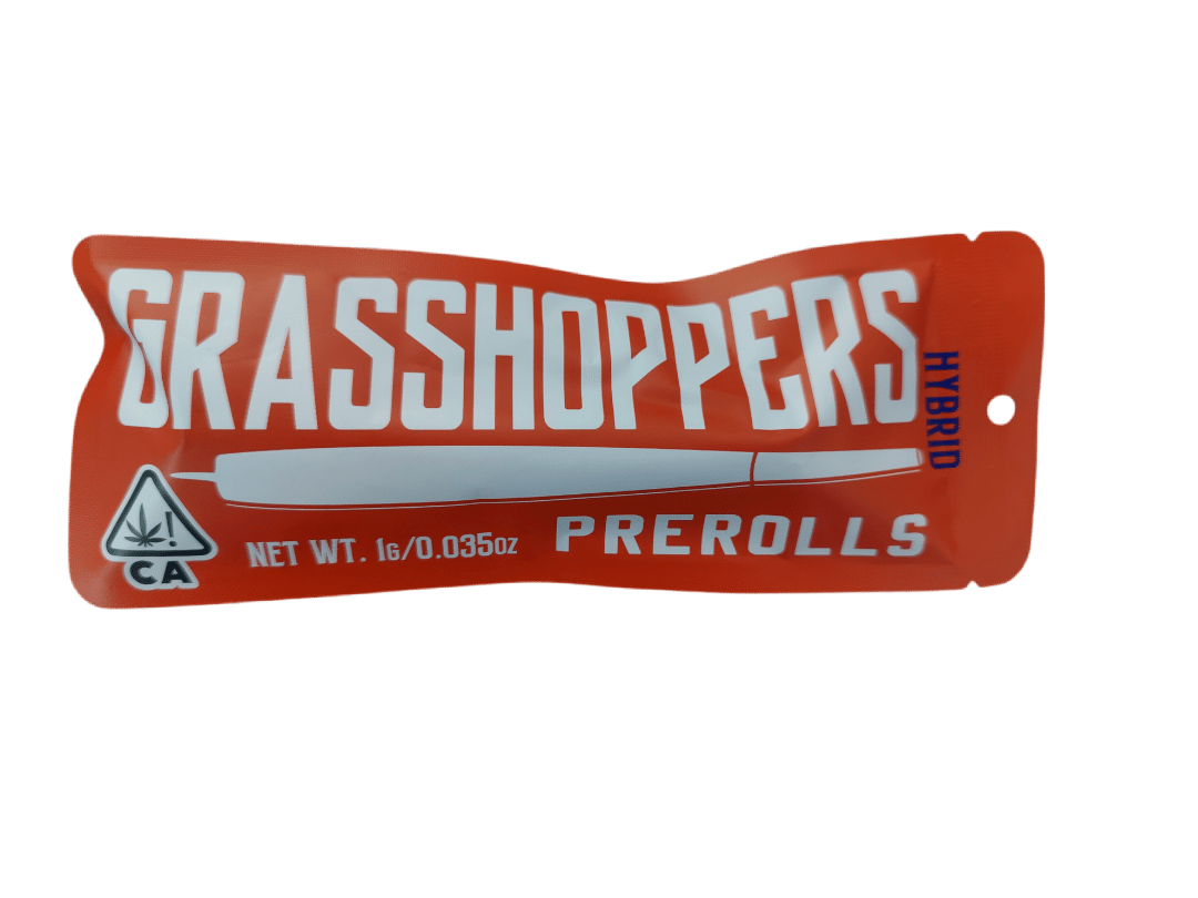 Grasshoppers — Grasshoppers Hybrid 1g Prerolls