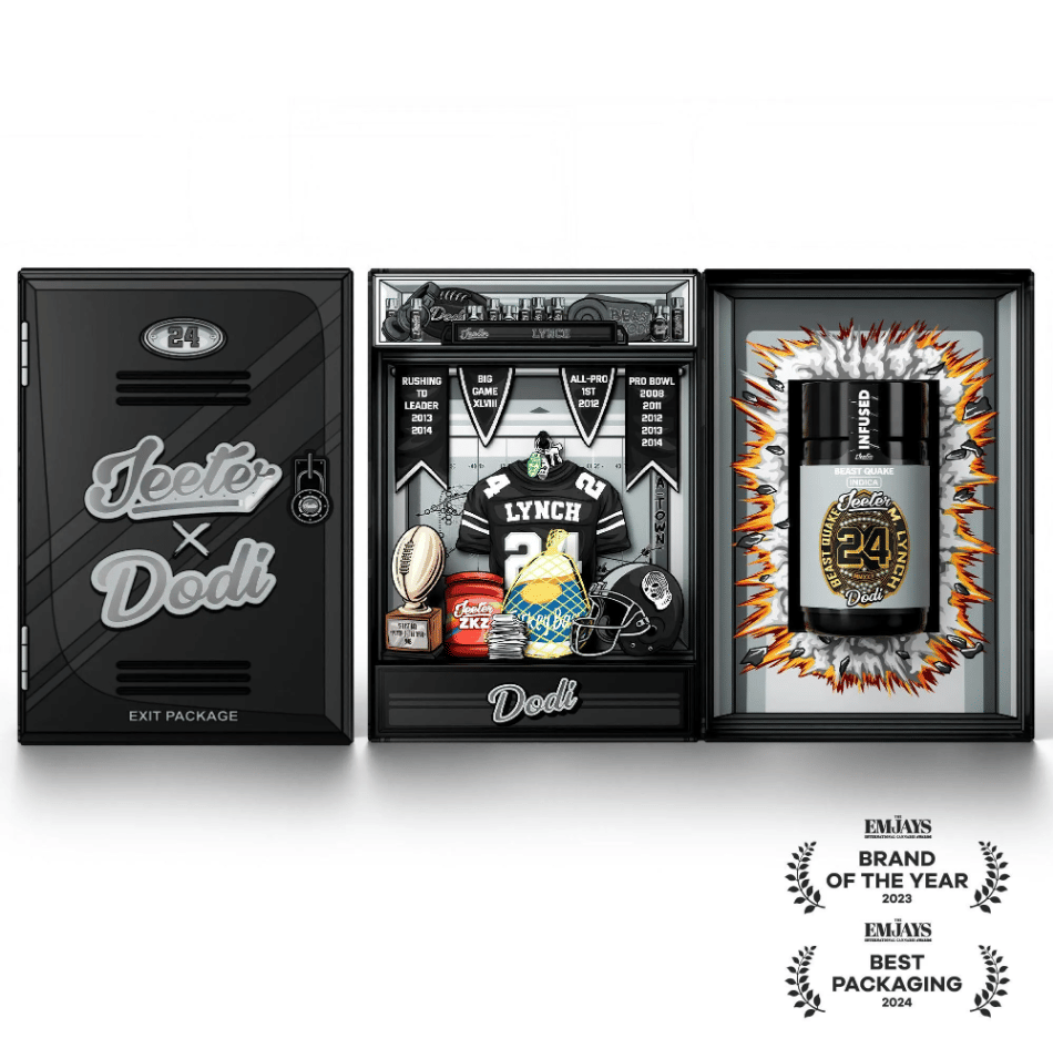 Baby Infused Jeeter x Dodi - Beast Quake - Rosin Enhanced Diamonds Pre-Rolls - (5 Pack) - 2.5g - Jeeter - Rosin Enhanced - 5 Pack - $39.98 - Pre-Rolls