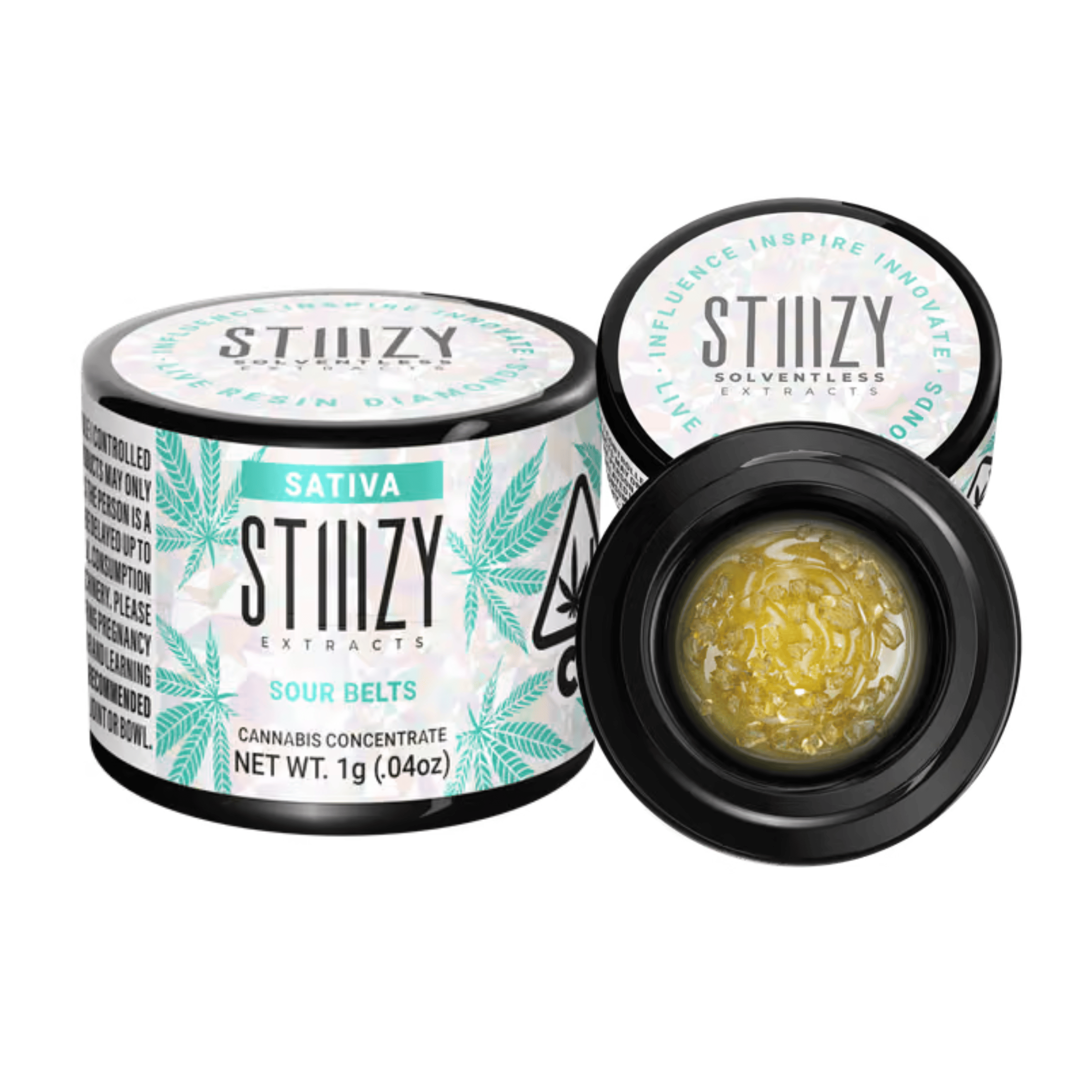 Sour Belts | Live Resin Diamonds - 1g - STIIIZY -  - $25 - Concentrate