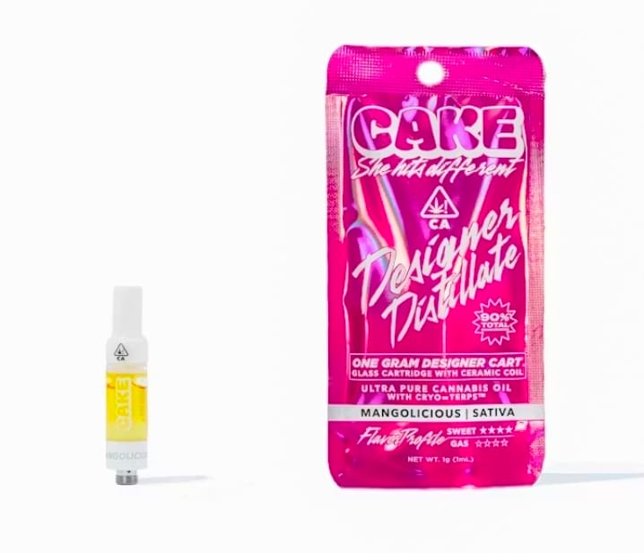 CAKE - 1 gram 510 Thread - Mangolicious -  - $35.99 - Vape