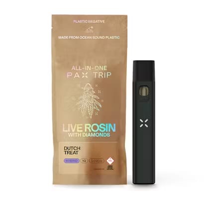 1G Dutch Treat Live Rosin AIO - Pax -  - $50 - Vaporizer