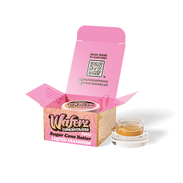 Waferz 1g Concentrate Liquid Diamonds - Sugar Cone Batter | PROMOTION ITEM NOT FOR SALE