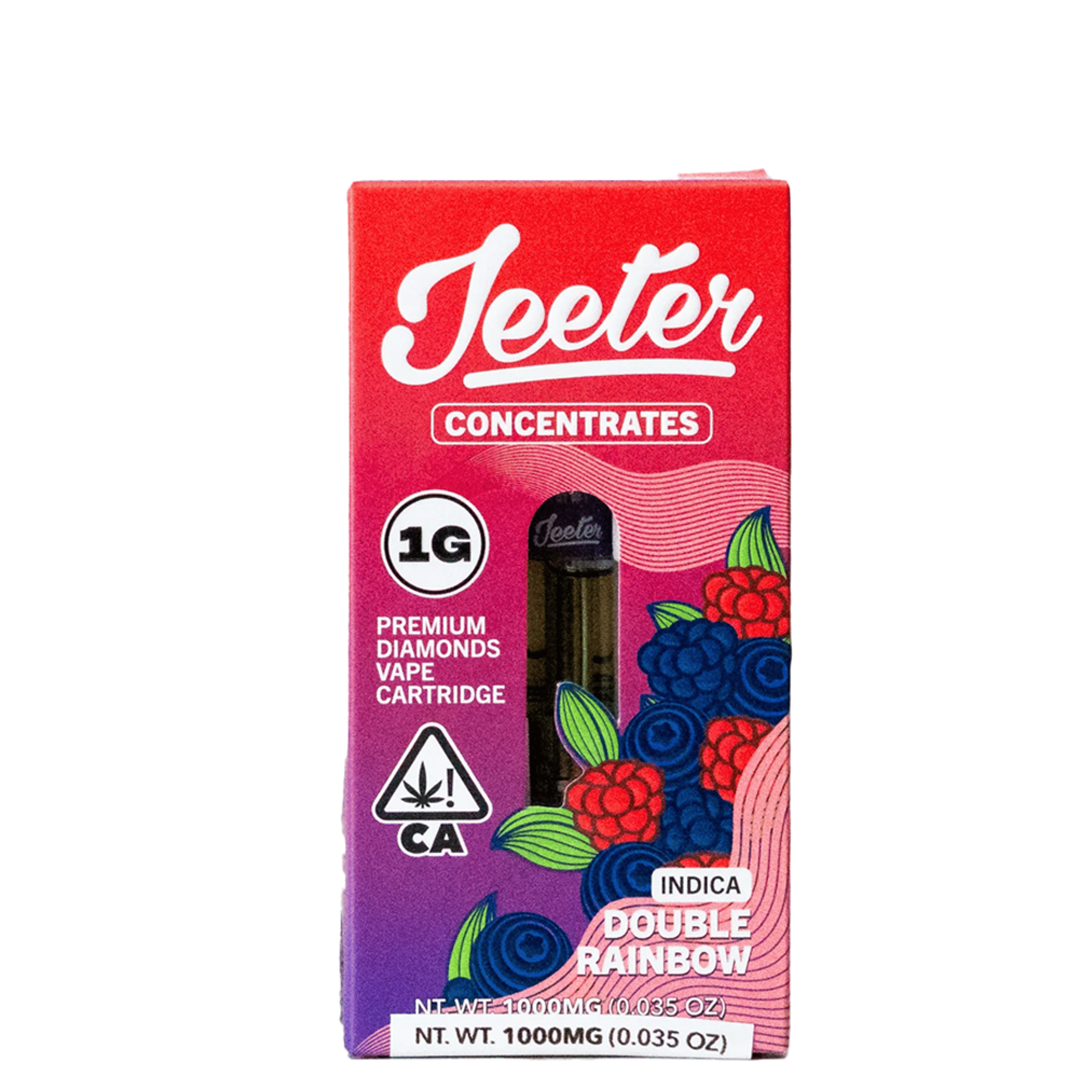 Double Rainbow Liquid Diamonds Cartridge (1G) - Jeeter - null - $25 - Cartridge