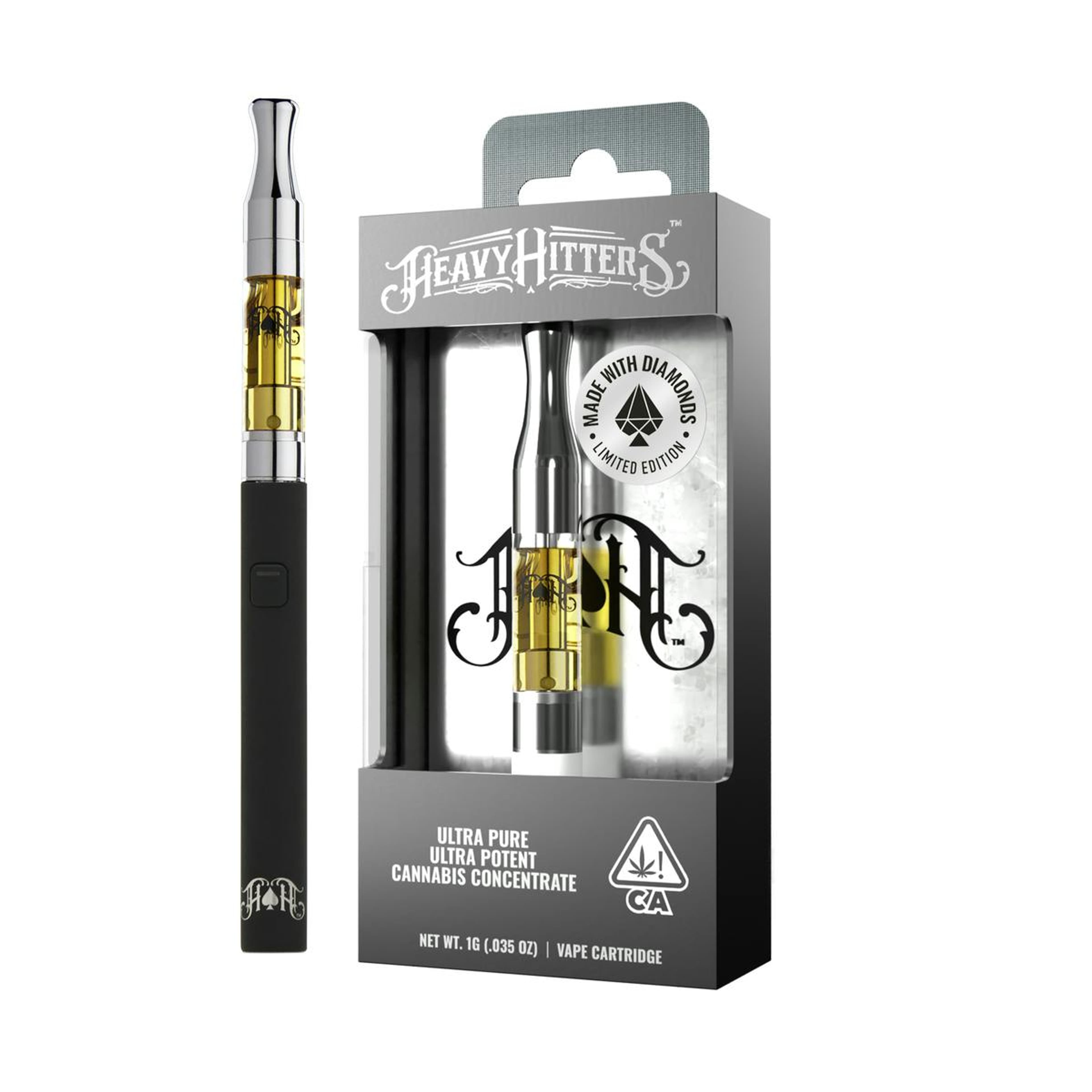 Lazer Fuel | Limited Edition Diamonds Cartridge - 1g - Heavy Hitters - - $50 - Cartridges / Pods