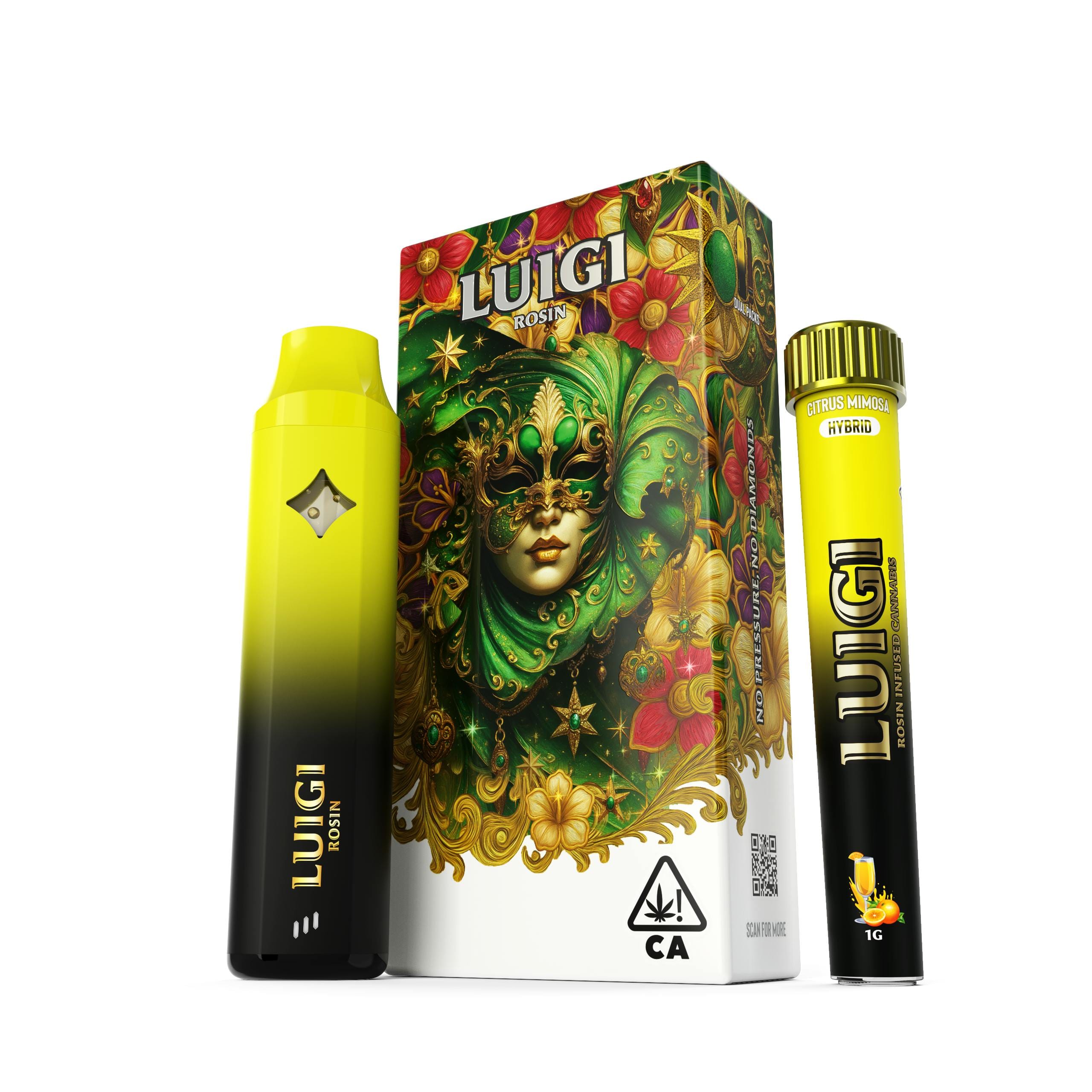 Citrus Mimosa Rosin Dual Pack V1 - Luigi -  - $55 - Ready To Use Vapes