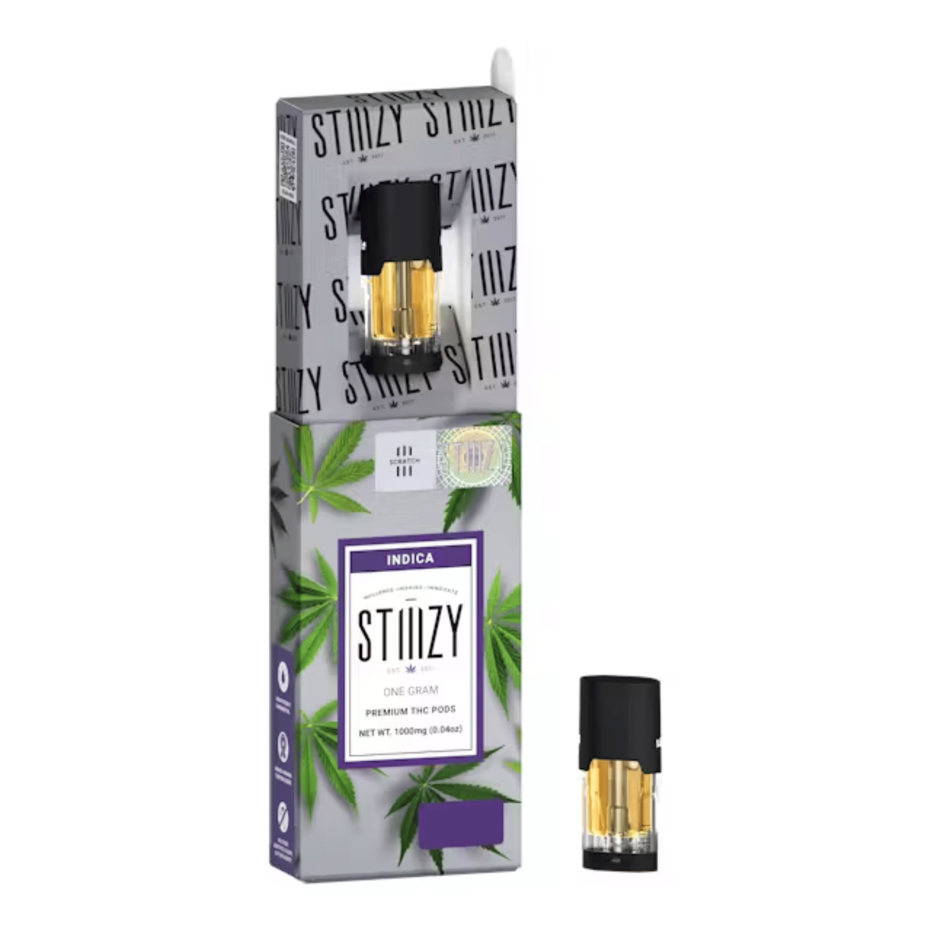 White Raspberry | Premium THC Pod - 1g - STIIIZY -  - $28 - Cartridges / Pods